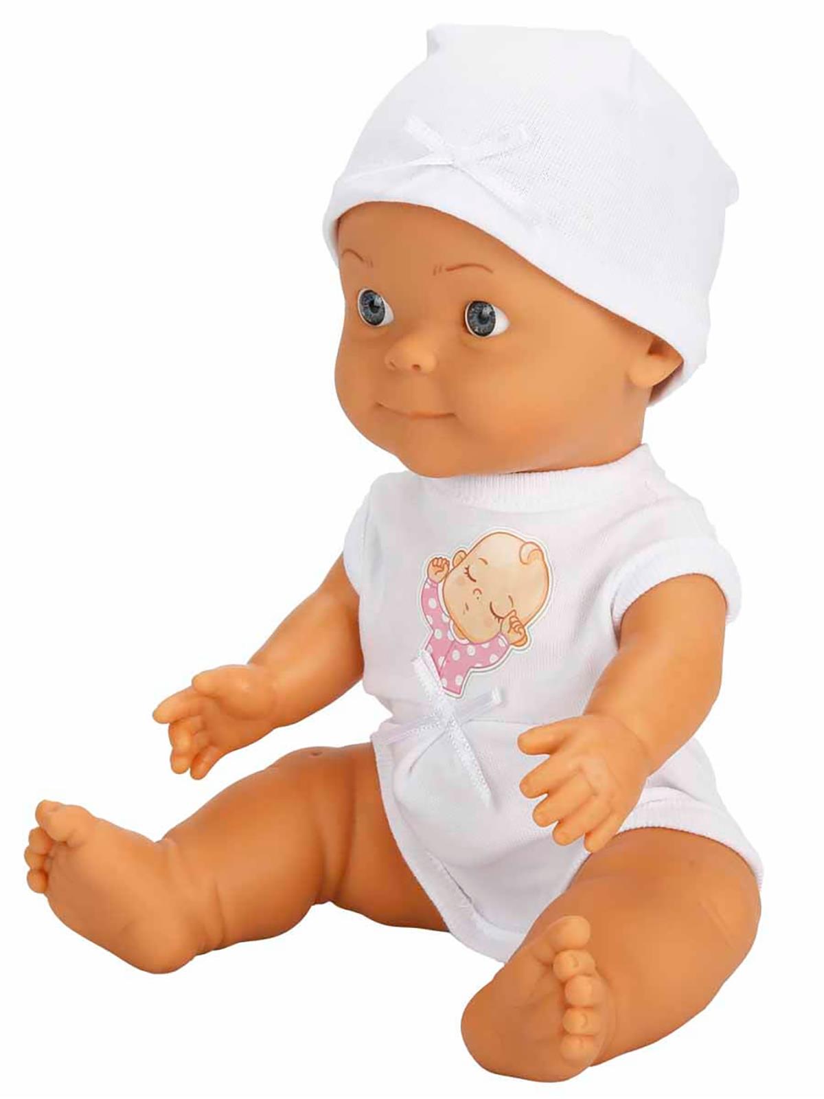 Sunman Oyuncak BEBEK SET BEBELOU THE CRIB SESLİ AĞLAYAN 30CM.2R.BYK.KUTU - Pembe