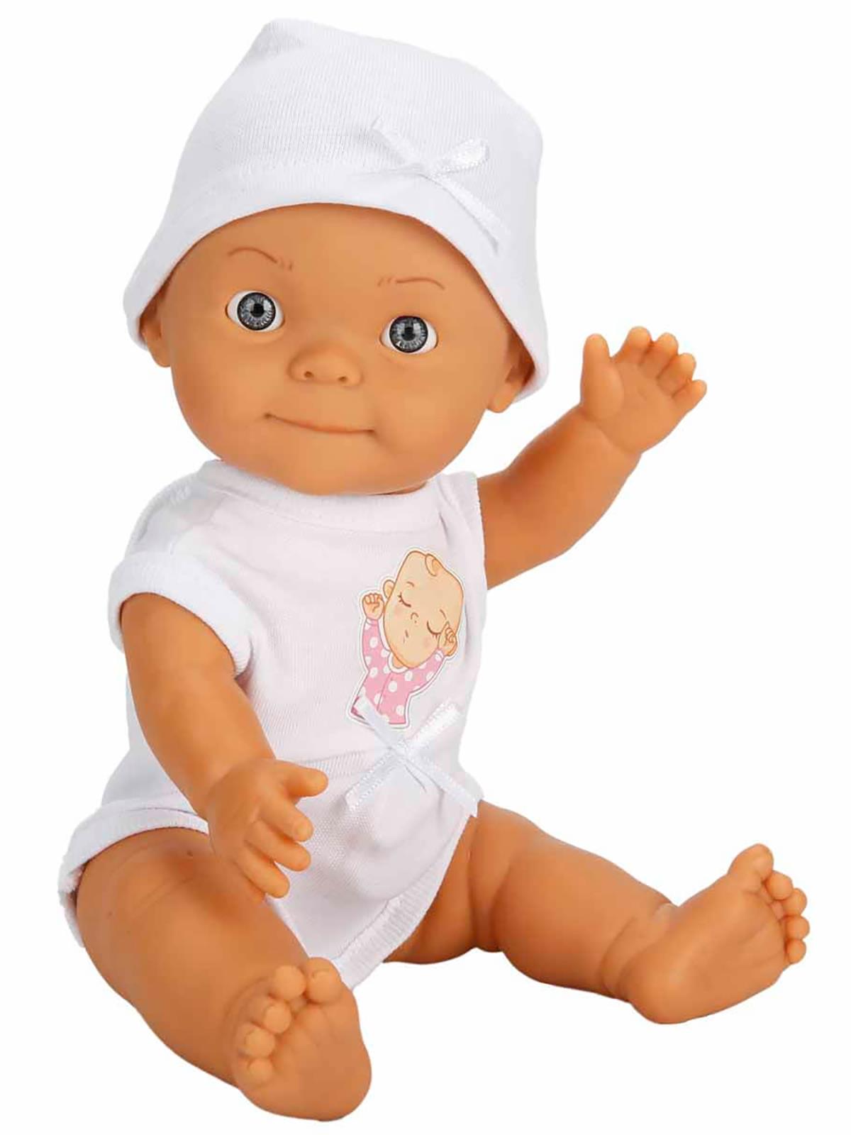 Sunman Oyuncak BEBEK SET BEBELOU THE CRIB SESLİ AĞLAYAN 30CM.2R.BYK.KUTU - Pembe