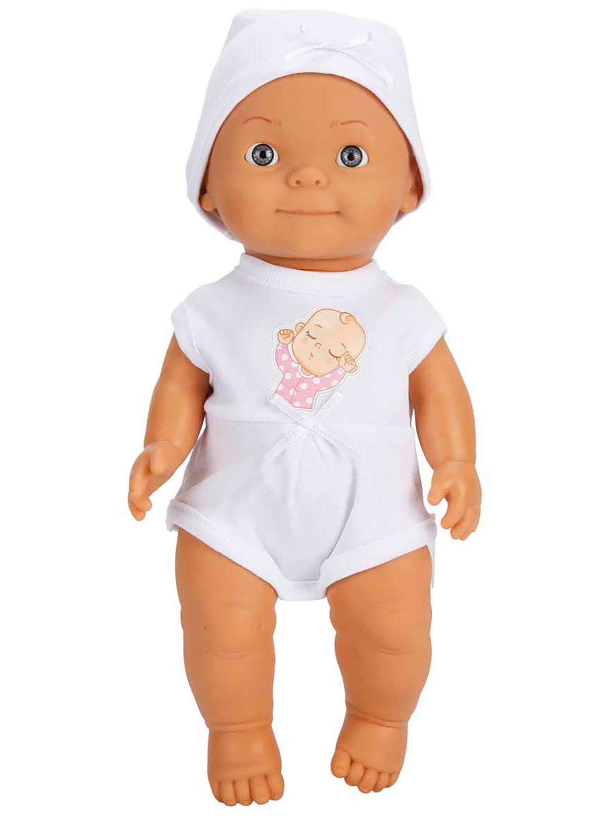 Sunman Oyuncak BEBEK SET BEBELOU THE CRIB SESLİ AĞLAYAN 30CM.2R.BYK.KUTU - Pembe