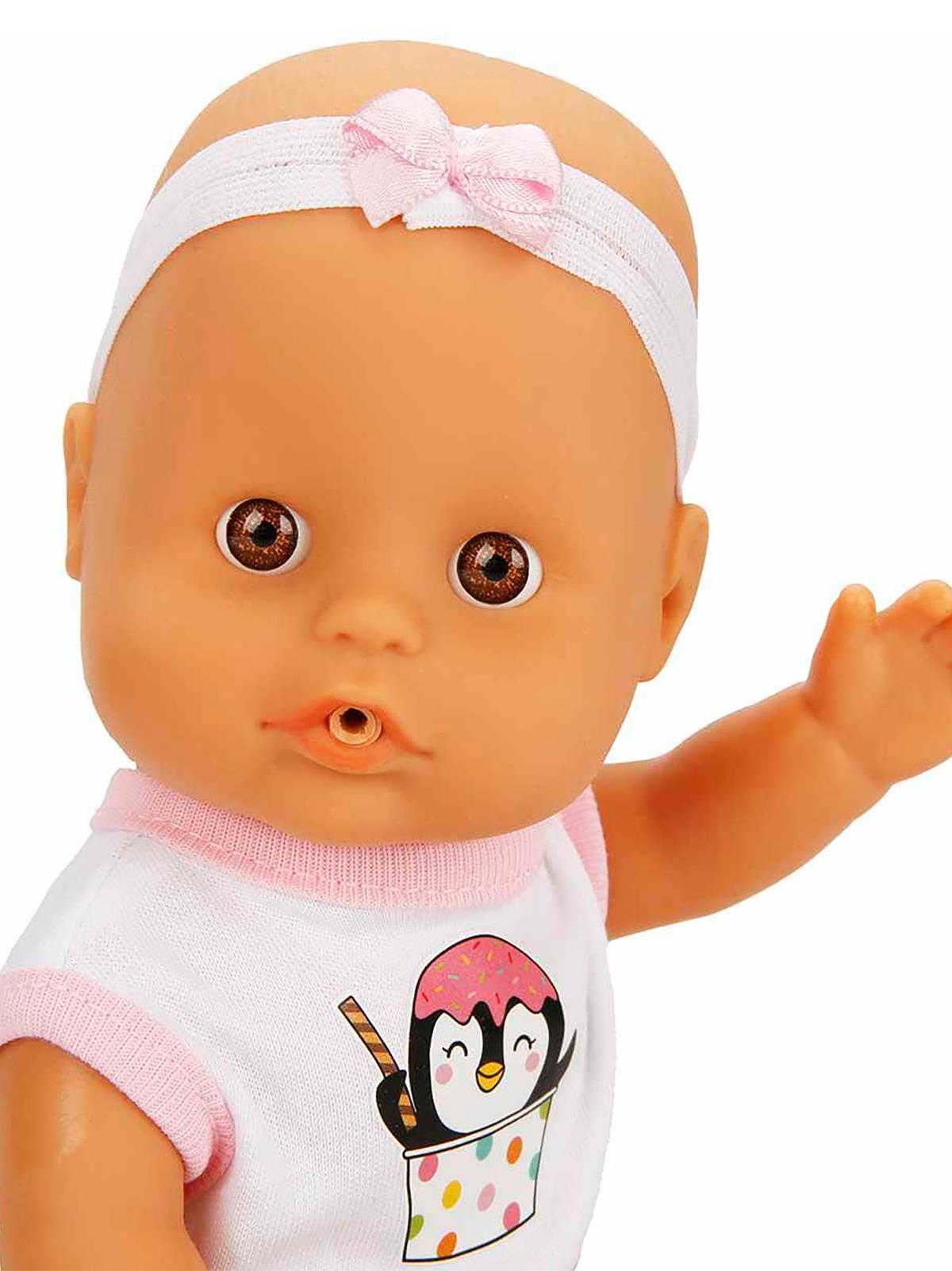 Sunman Oyuncak Bebek Set Boubou Altını Islatan 30Cm.4 Sesli Aks.Byk.Kutu 2R. - Pembe