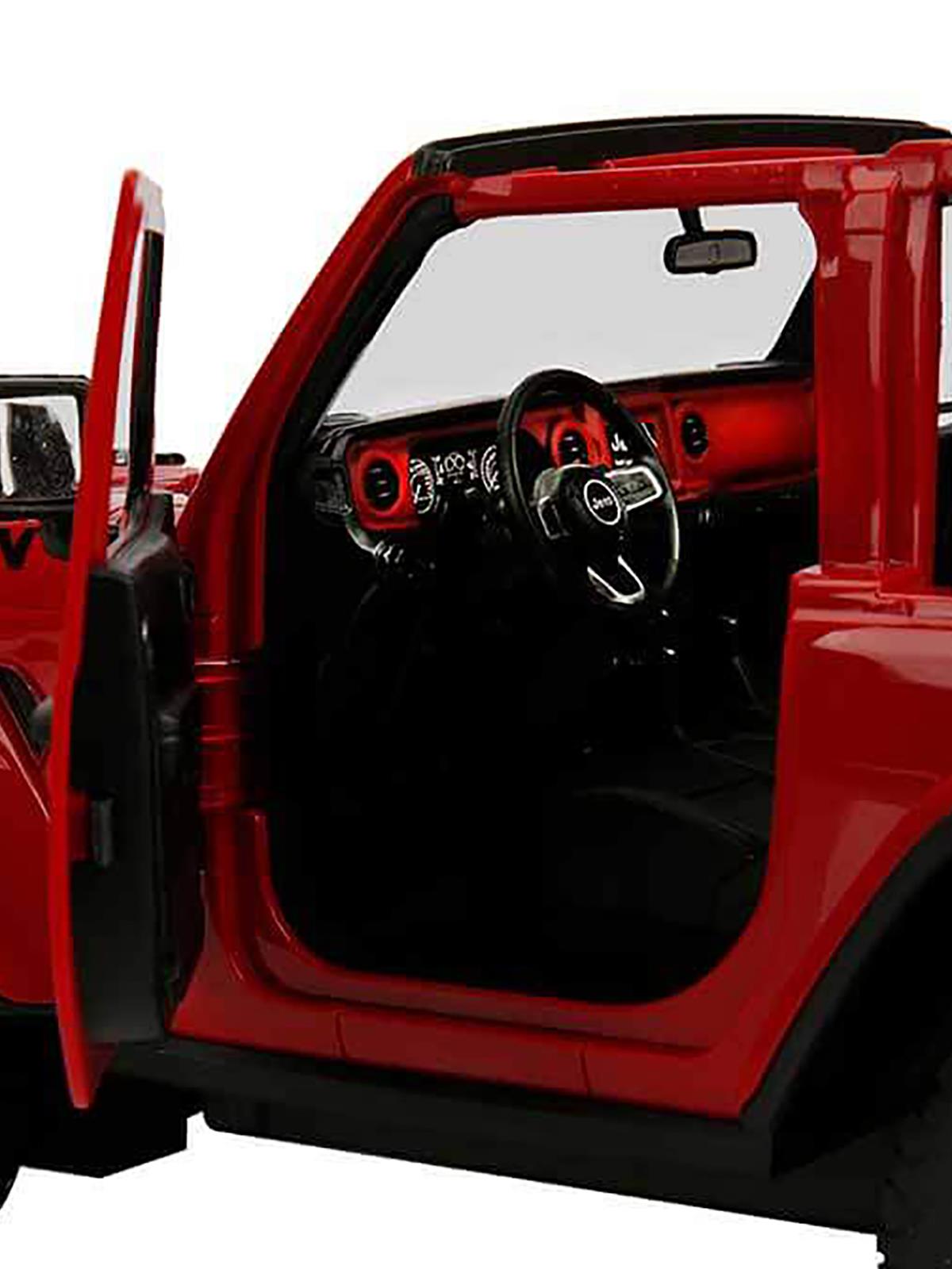 Rastar 1:14 Jeep Wrangler Rubicon Uzaktan Kumandalı Araba - Kırmızı