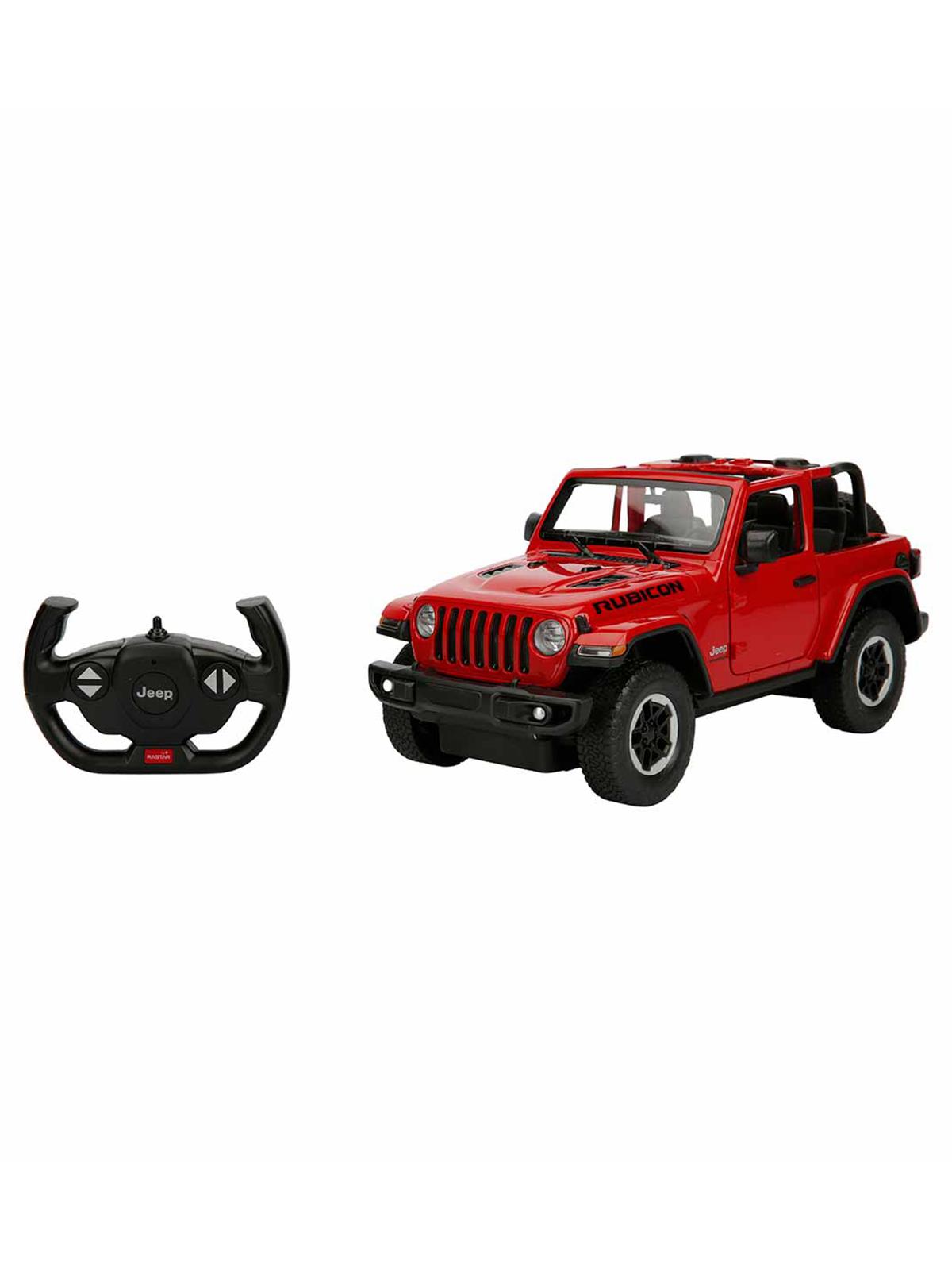 Rastar 1:14 Jeep Wrangler Rubicon Uzaktan Kumandalı Araba - Kırmızı