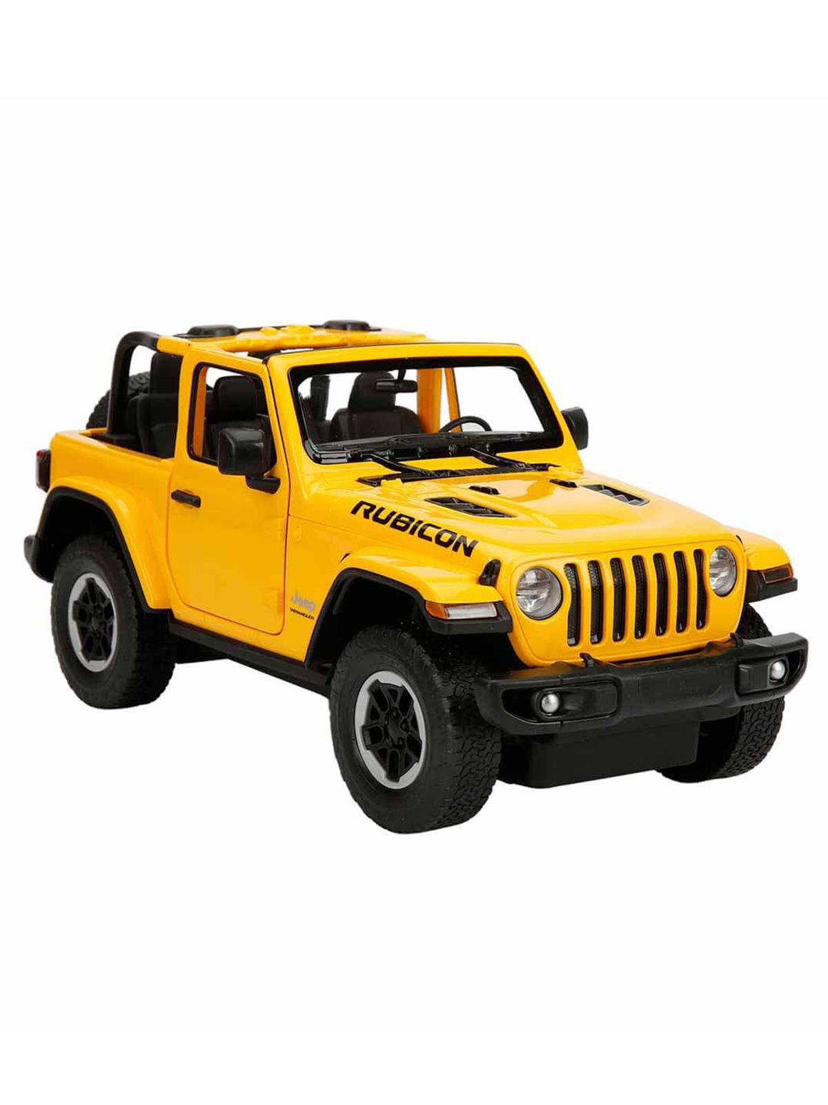 Rastar 1:14 Jeep Wrangler Rubicon Uzaktan Kumandalı Araba - Sarı