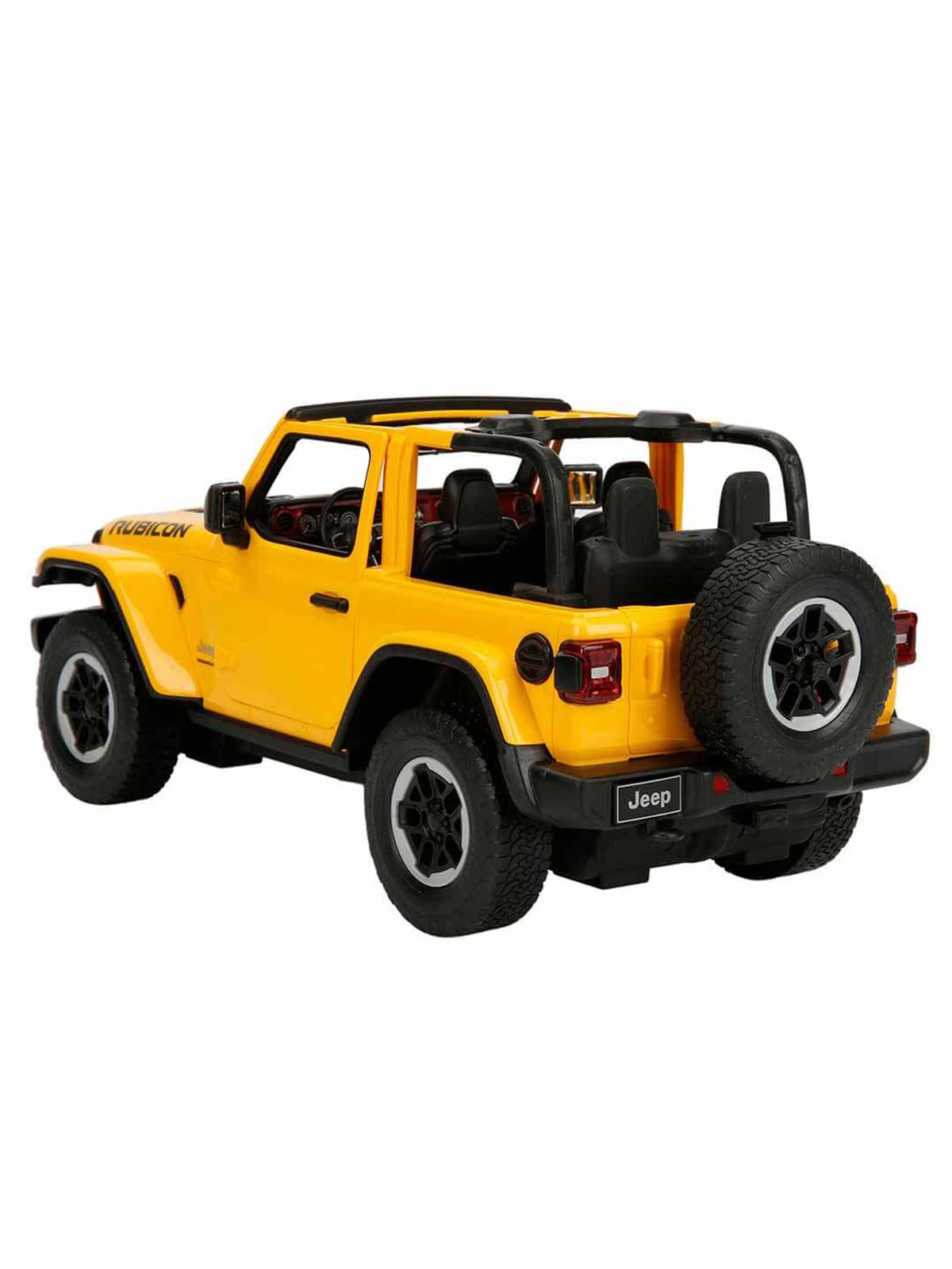 Rastar 1:14 Jeep Wrangler Rubicon Uzaktan Kumandalı Araba - Sarı