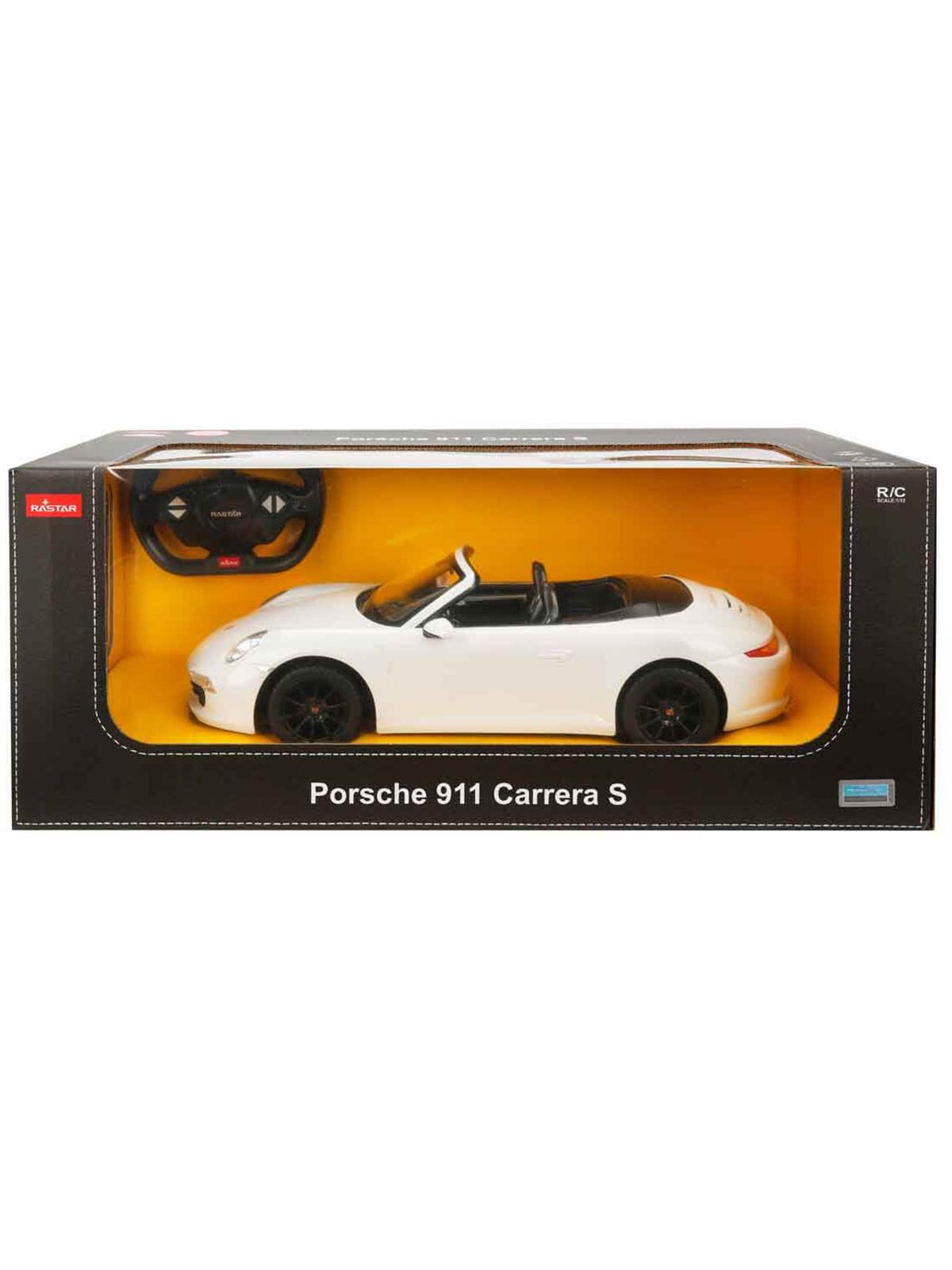 Rastar Carrera S Uzaktan Kumandalı Işıklı Araba - Beyaz