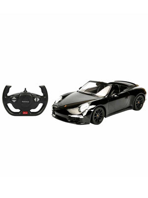Rastar Carrera S Uzaktan Kumandalı Işıklı Araba - Siyah