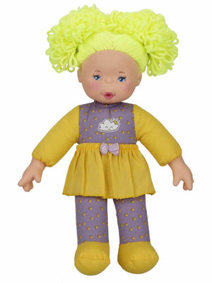 Sunma Abc Gökkuşağı Dolğu 35 Cm Bebek - Sarı