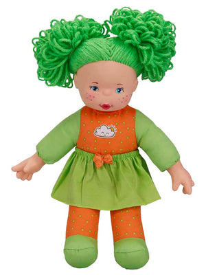 Sunma Abc Gökkuşağı Dolğu 35 Cm Bebek - Yeşil