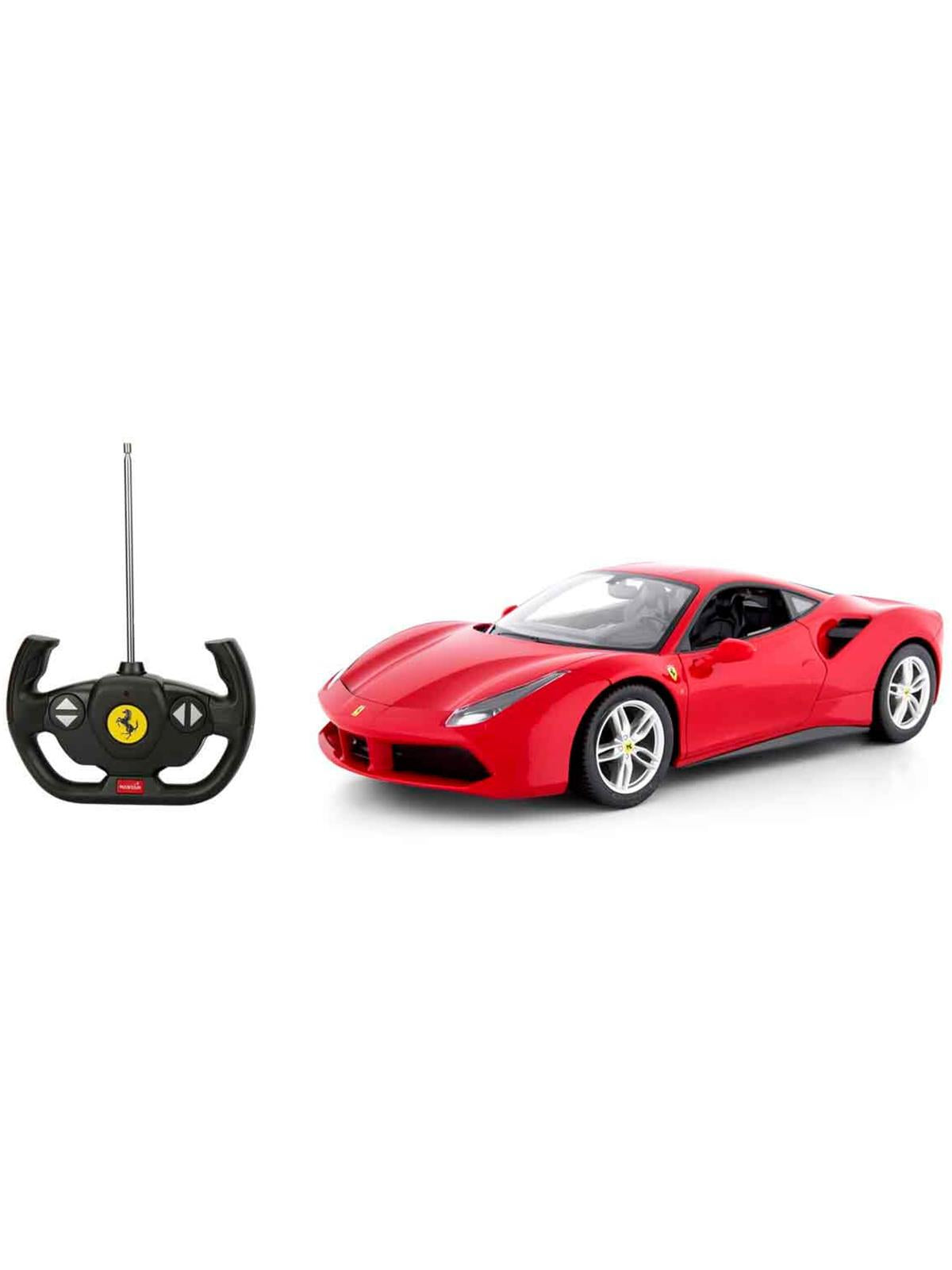 Rastar 1:14 Ferrari 488 GTB Işıklı Uzaktan Kumandalı Araba - Kırmızı