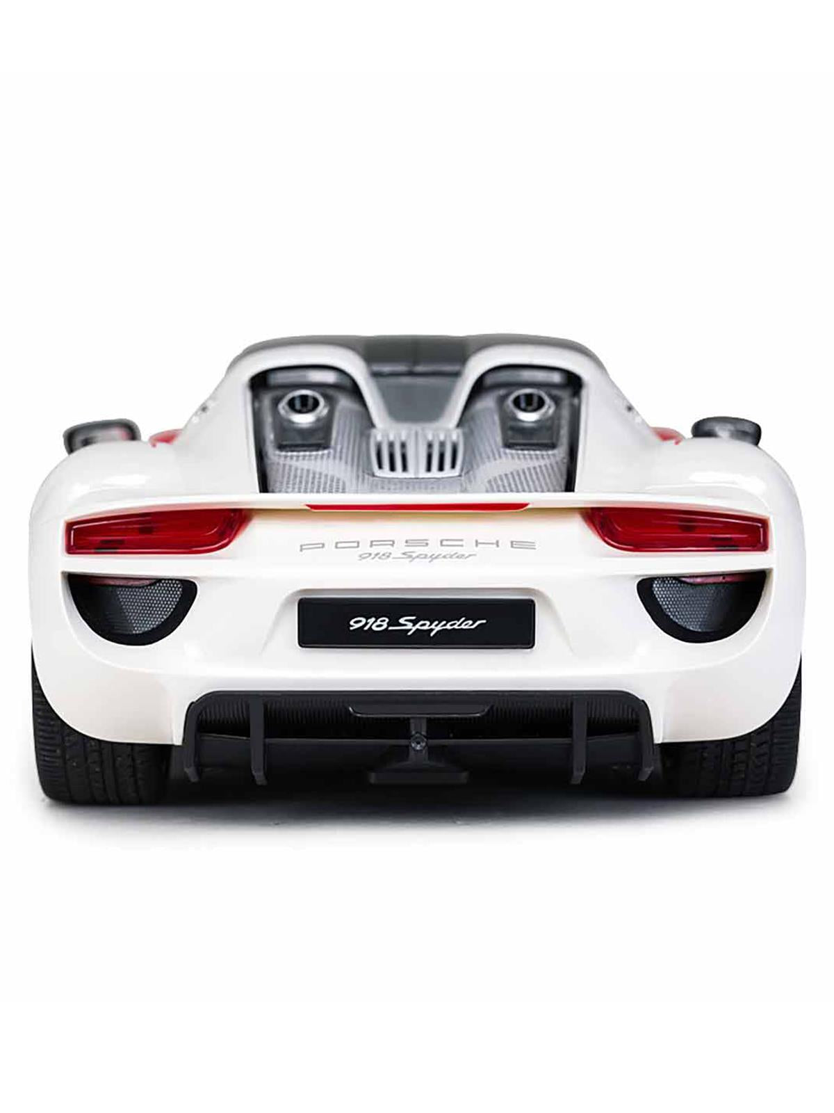 Sunman Oyuncak 1:14 Uzaktan Kumandalı Porsche 918 Spyder Weissach Işıklı Araba - Beyaz