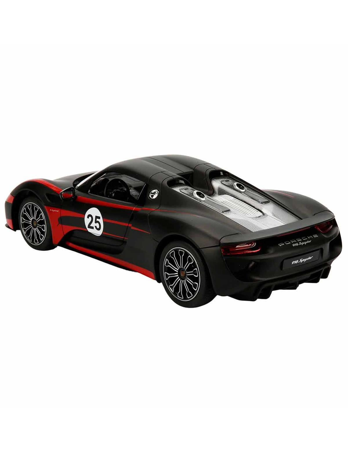 Sunman Oyuncak 1:14 Uzaktan Kumandalı Porsche 918 Spyder Weissach Işıklı Araba - Kırmızı