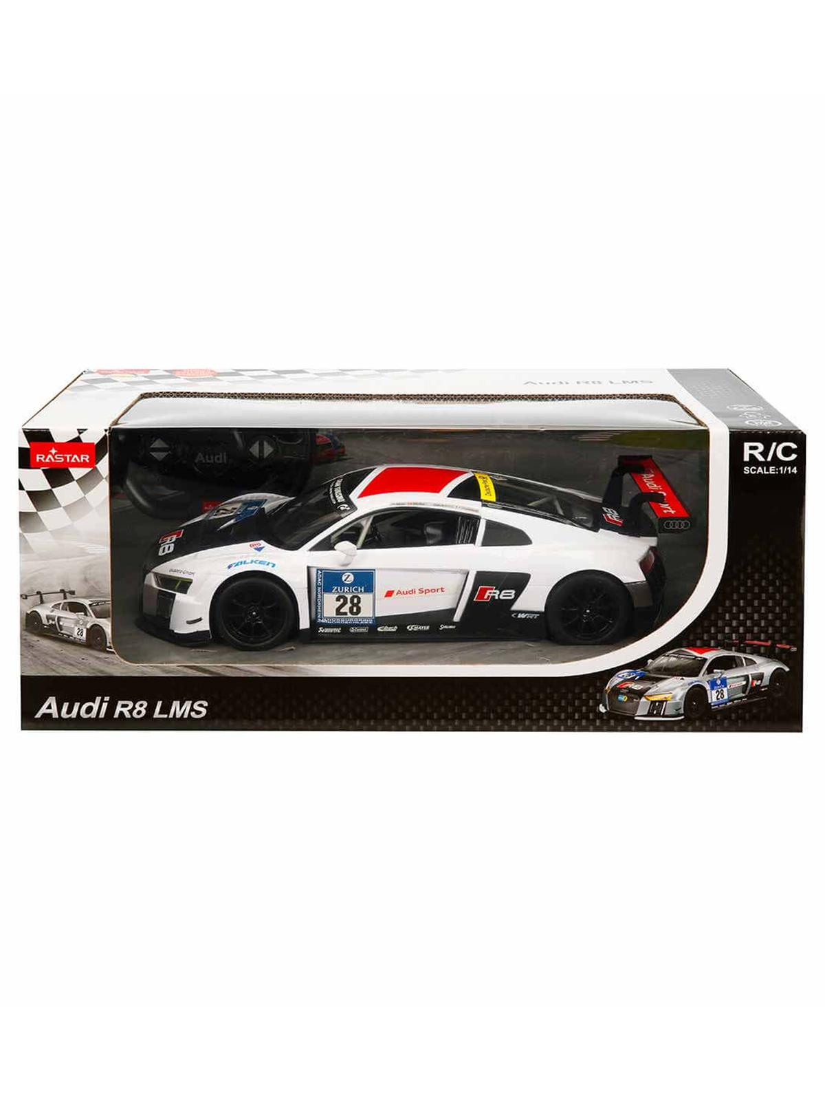 Rastar 1:14 Audi R8 LMS Uzaktan Kumandalı Işıklı Araba - Beyaz