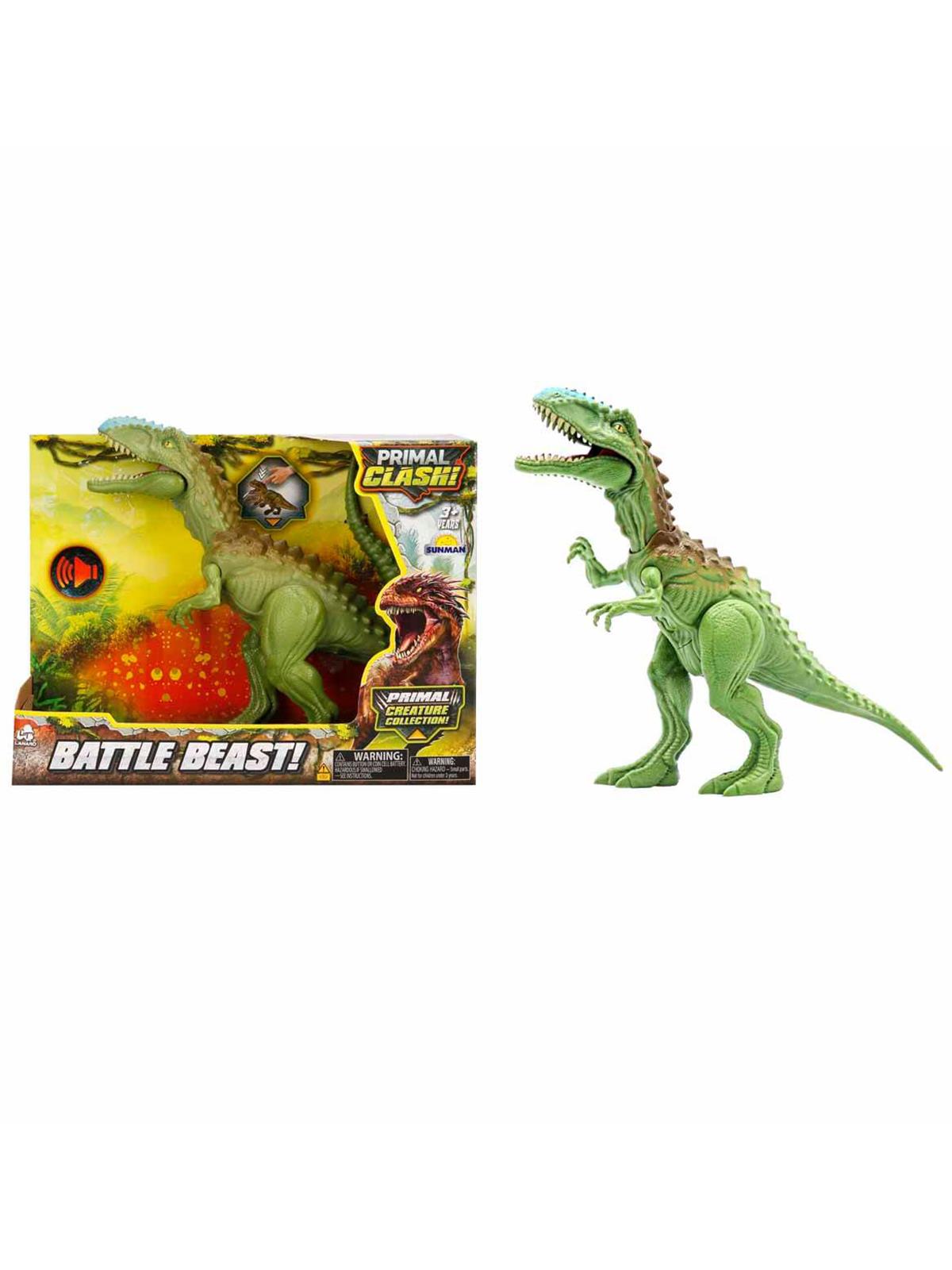 Lanard Toys Dinozor Carnotaurus-Gıgantosaurus 2A. - Yeşil