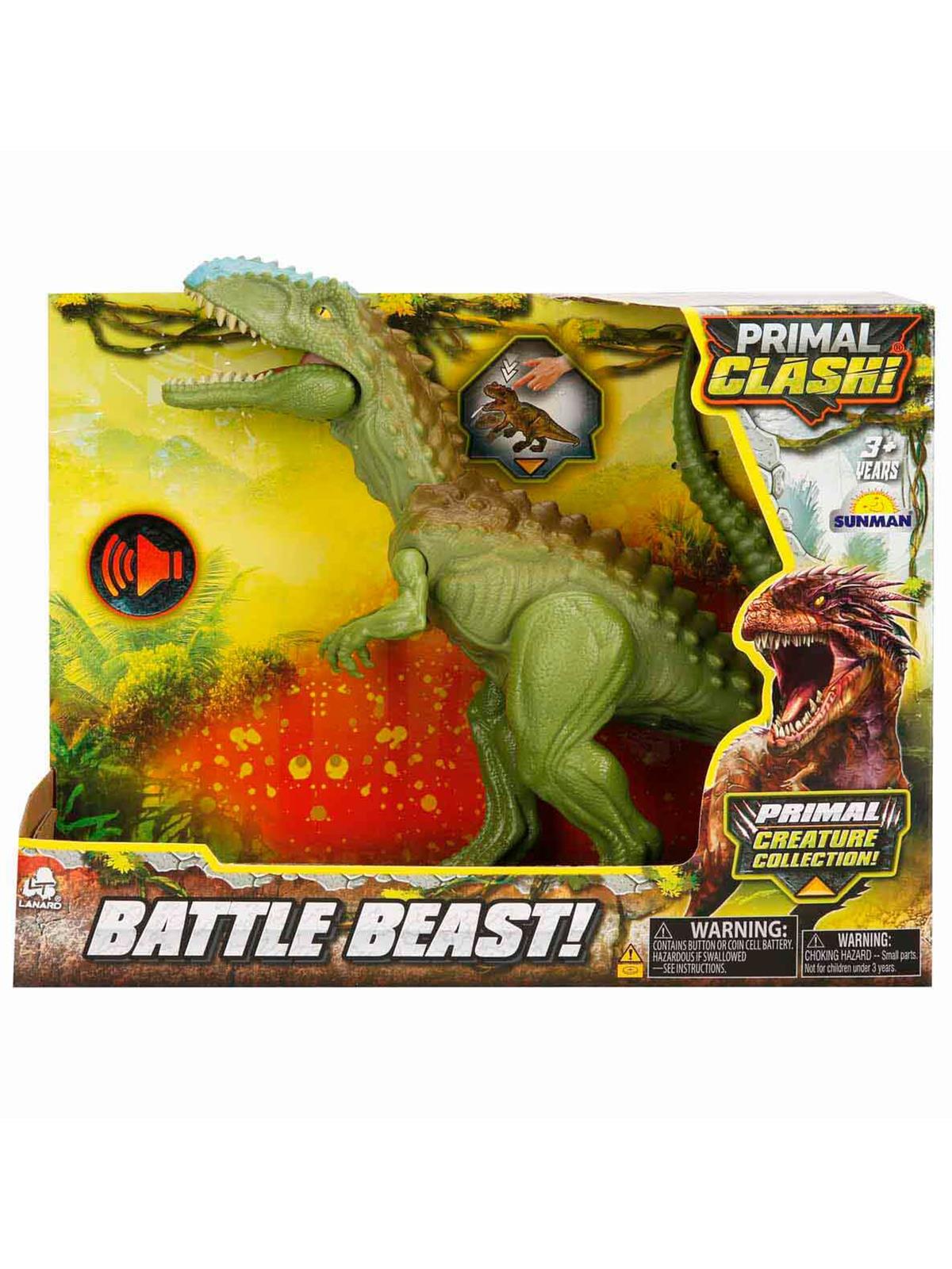 Lanard Toys Dinozor Carnotaurus-Gıgantosaurus 2A. - Yeşil