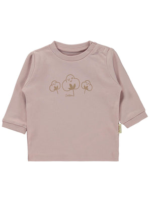 Civil Baby Organik Pamuklu 1-9 Ay Sweatshirt - Pembe