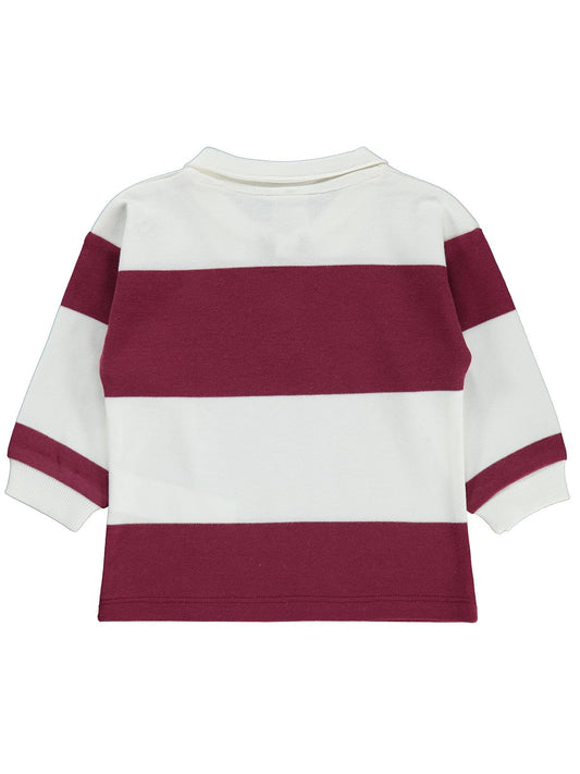 Civil Baby Ayıcık Baskılı 6-18 Ay Sweatshirt - Lila