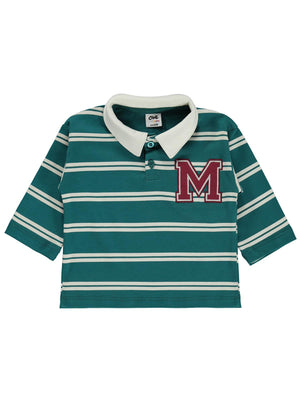Civil Baby Çizgili 6-18 Ay Sweatshirt - Yeşil
