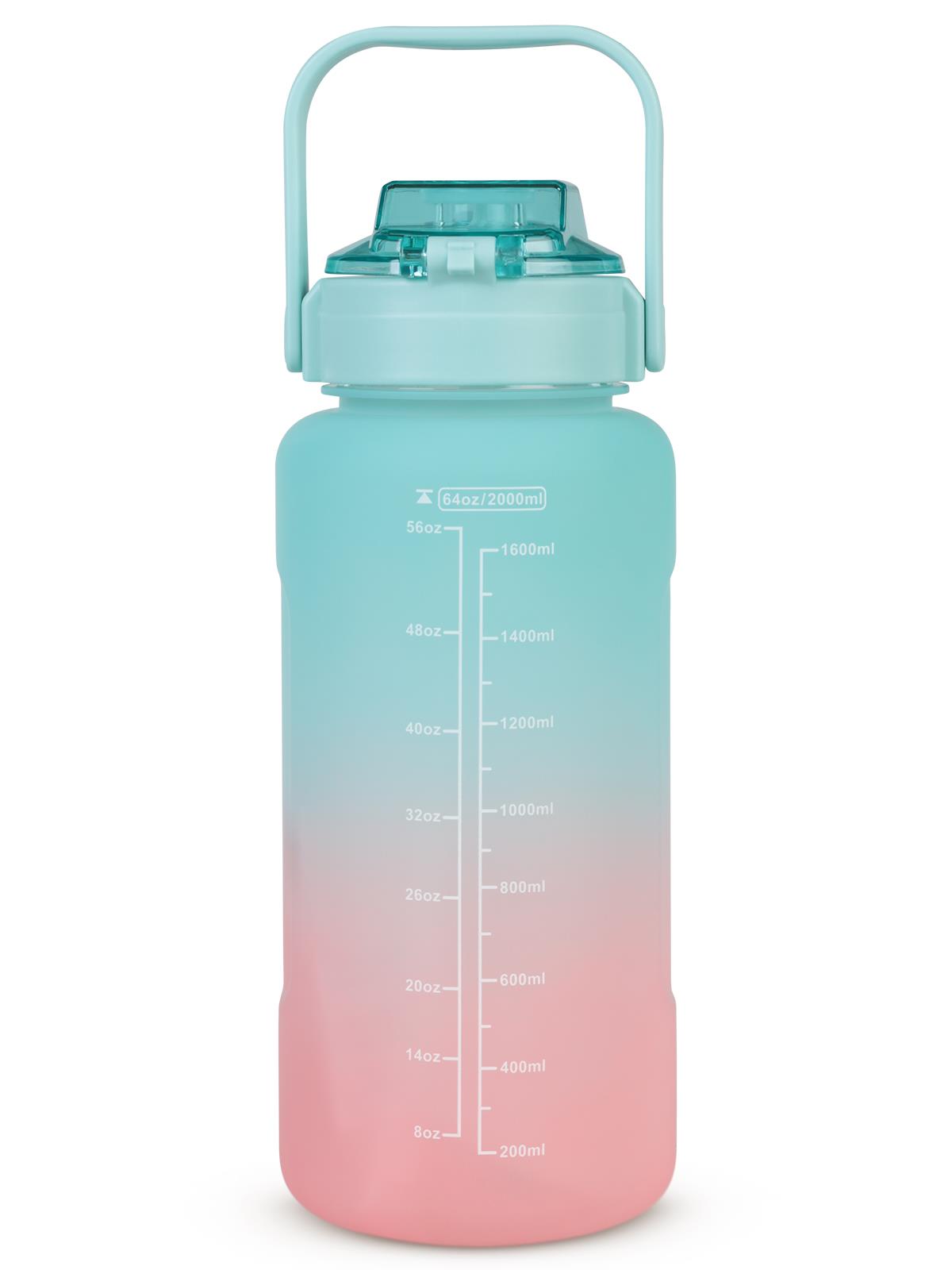 Vagonlife Policarbon Pipetli Matara 2000 Ml - Pembe