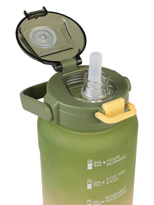 Vagonlife Policarbon Pipetli Matara 2000 Ml - Yeşil