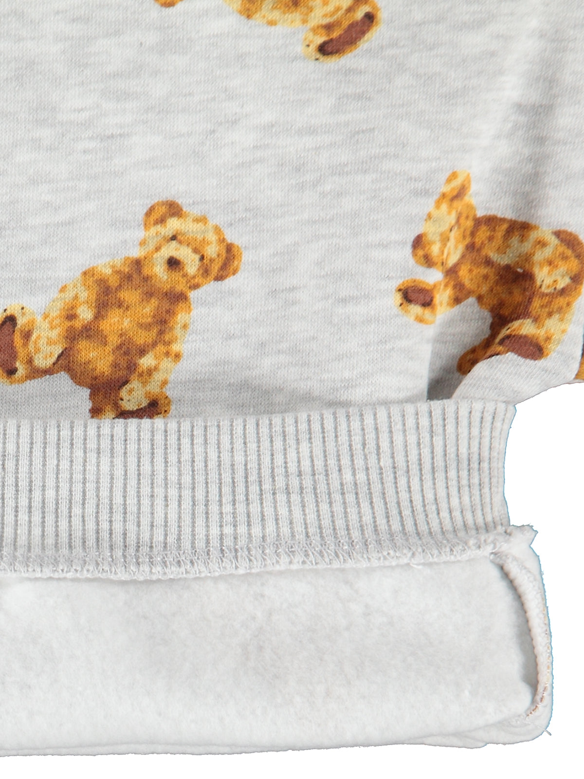Civil Baby Ayıcık Baskılı 6-18 Ay Sweatshirt - Gri