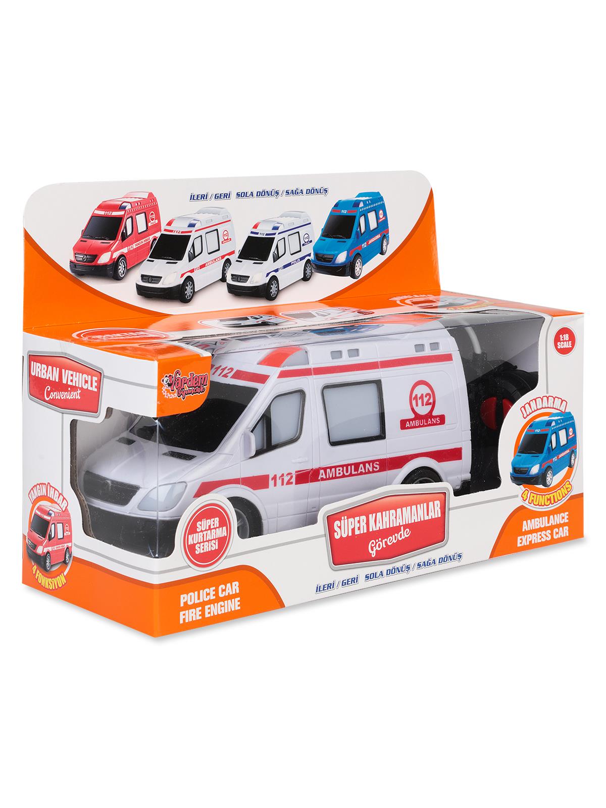 Vardem Kutulu Pıllı Ambulans Ve Polıs - Ekru