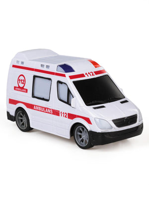 Vardem Kutulu Pıllı Ambulans Ve Polıs - Beyaz