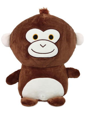 Halley Oyuncak 3 Boyutlu Soft Yastık 35 cm - Kahverengi