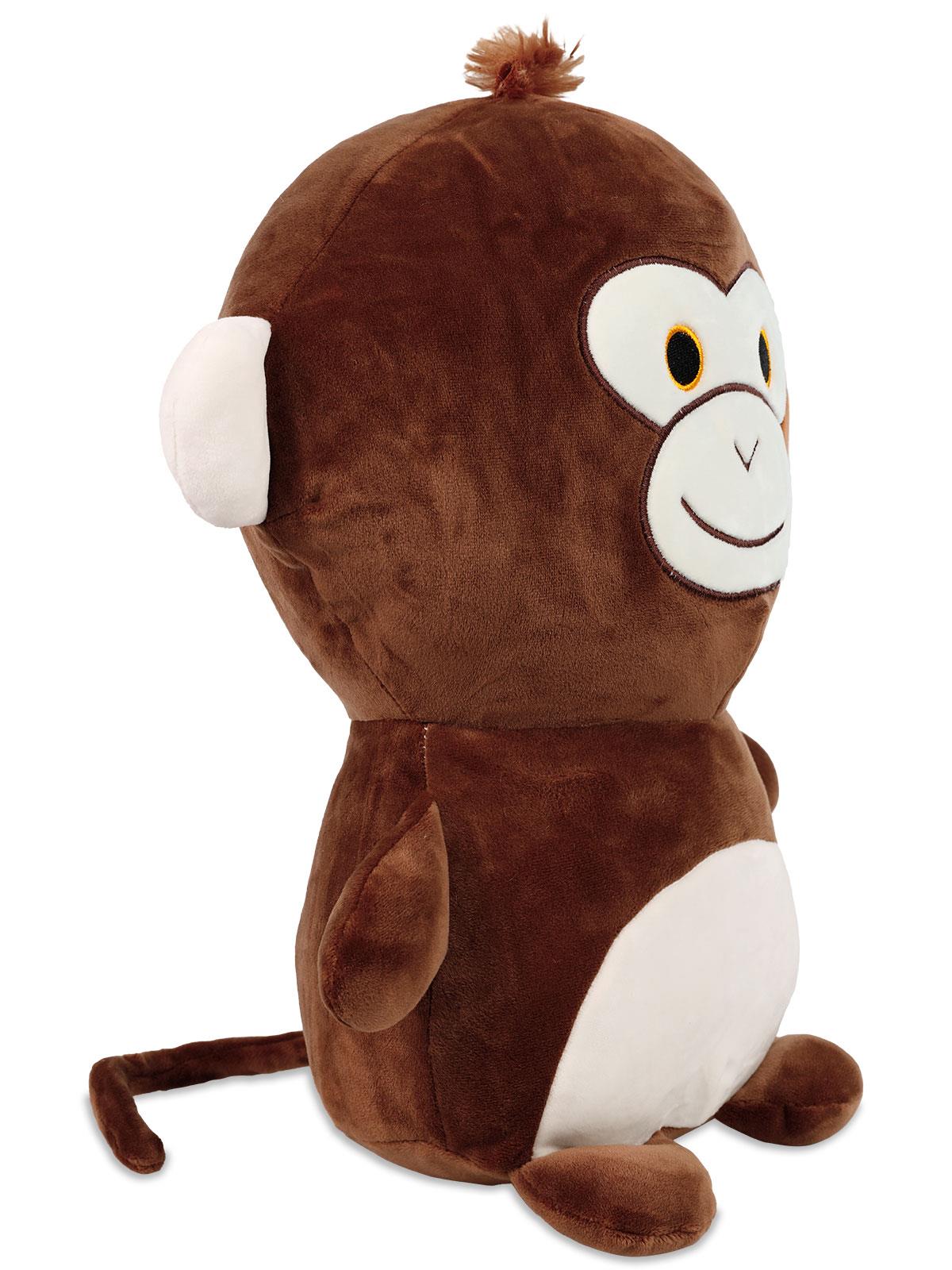 Halley Oyuncak 3 Boyutlu Soft Yastık 35 cm - Kahverengi