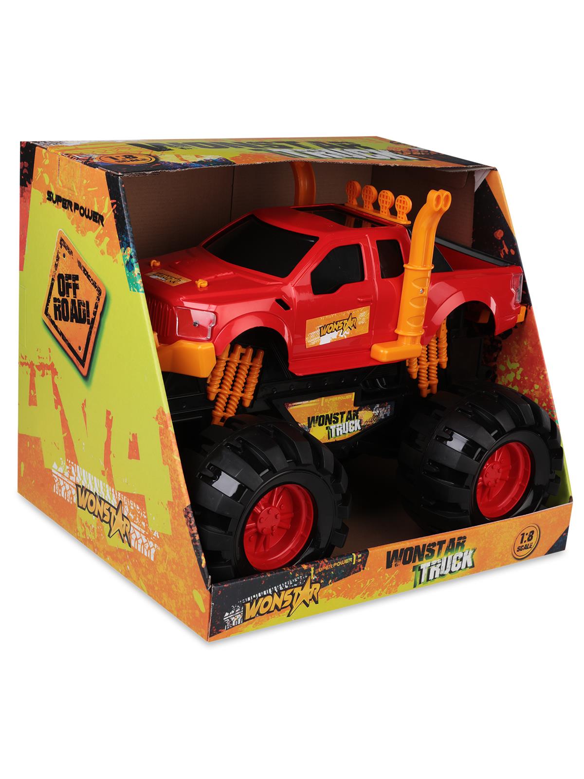 Zuzu Toys Arazi Aracı 1:8 Wonstar - Kırmızı