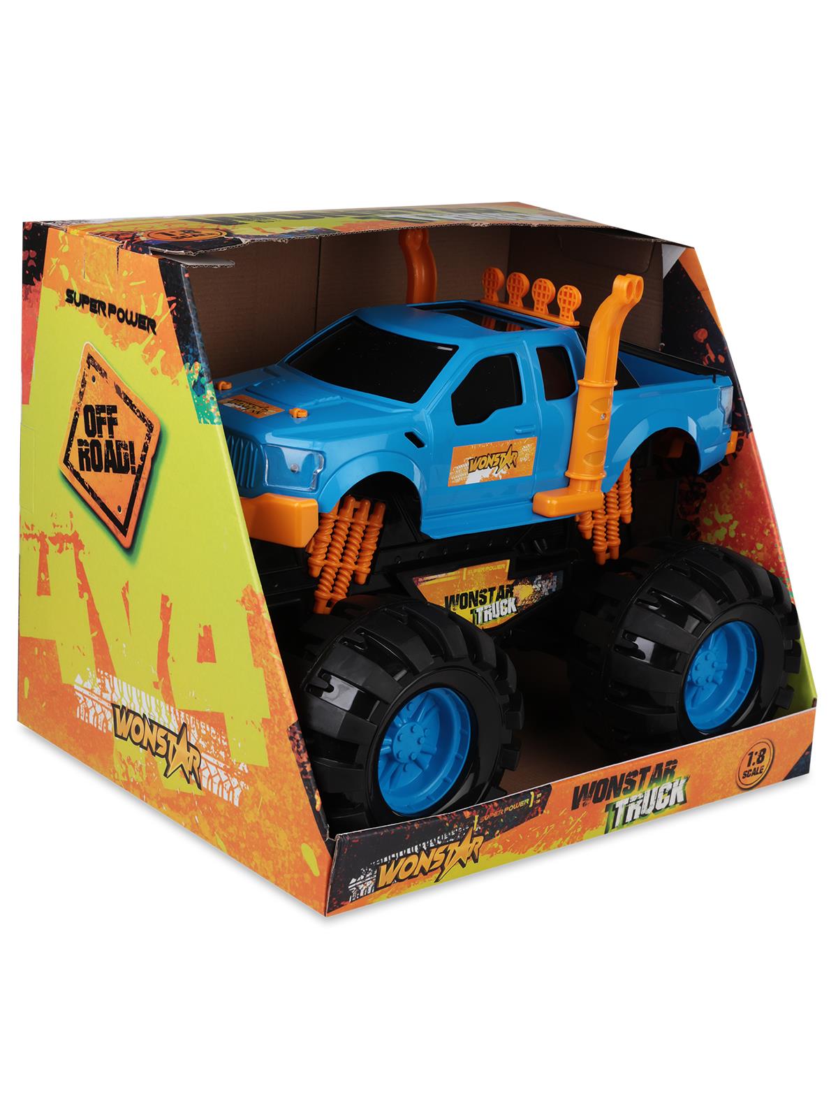 Zuzu Toys Arazi Aracı 1:8 Wonstar - Mavi