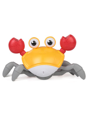 Can Oyuncak Sesli ışıklı sensörlü yengeç  Müzikli ve Işıklı Oyuncaklar - Sarı