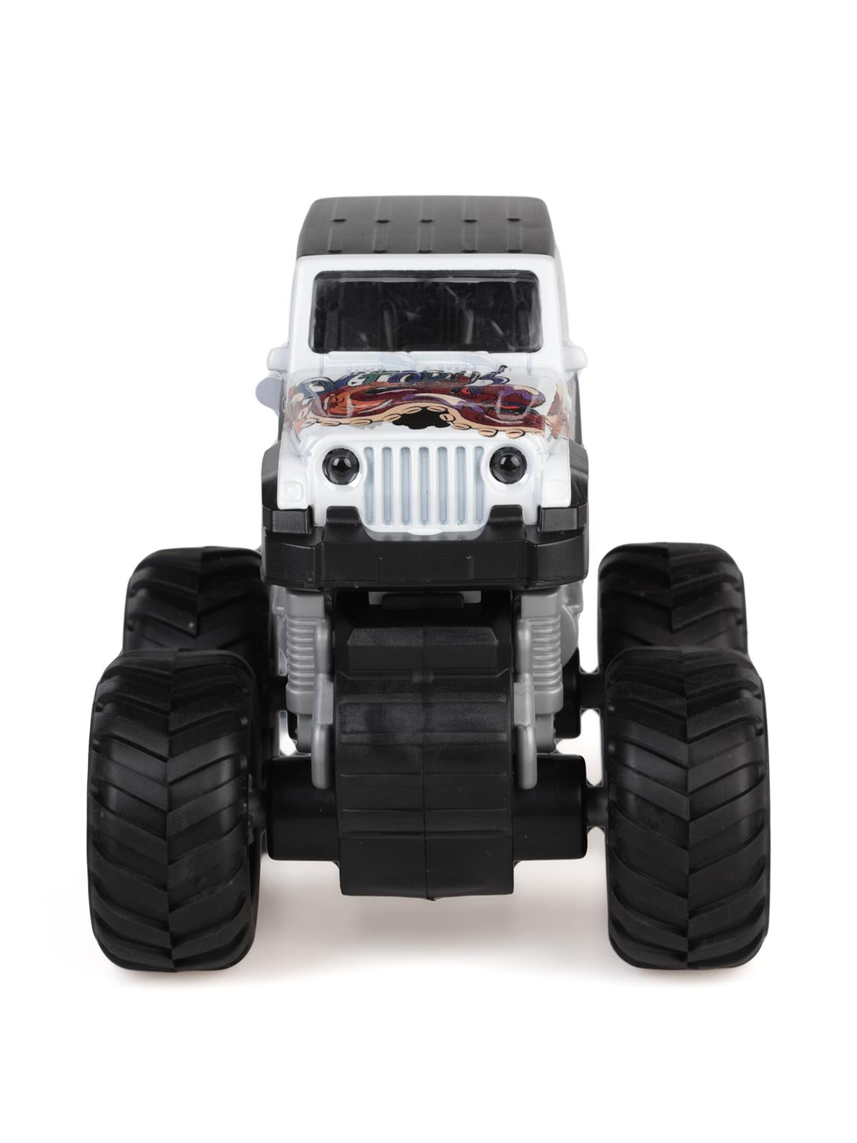 Vardem Oyuncak Isıklı- Muzıklı 1:32 Safarı Kralı Jeep 4x4 - Beyaz