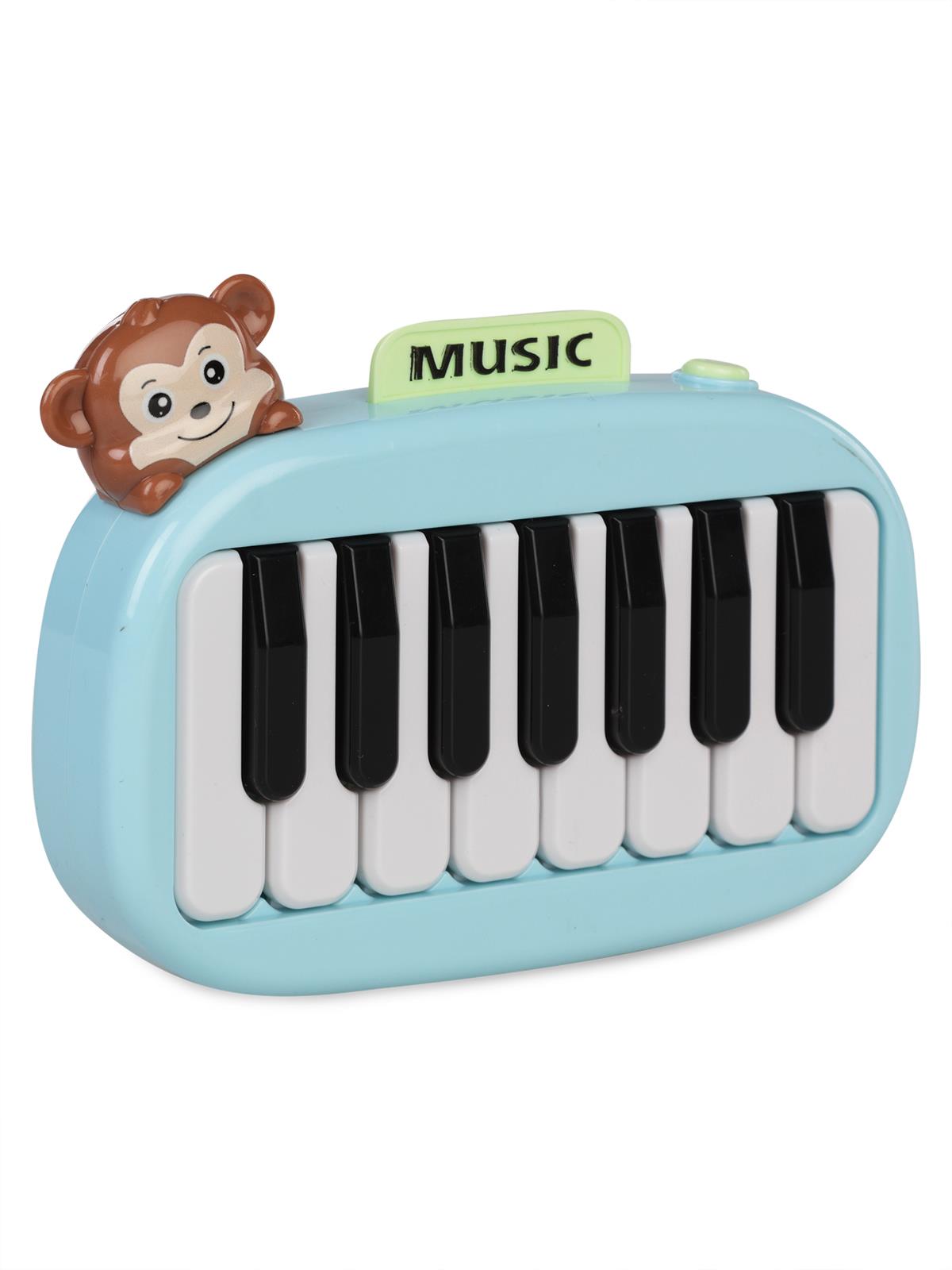 Can Oyuncak Kutuda 12 Li Pilli Piano - Mavi