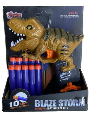 Vardem Yumusak Mermılı Dınozor Müzikli Ve Işıklı Oyuncaklar - Kahverengi