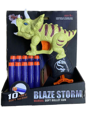 Vardem Yumusak Mermılı Dınozor Müzikli Ve Işıklı Oyuncaklar - Yeşil