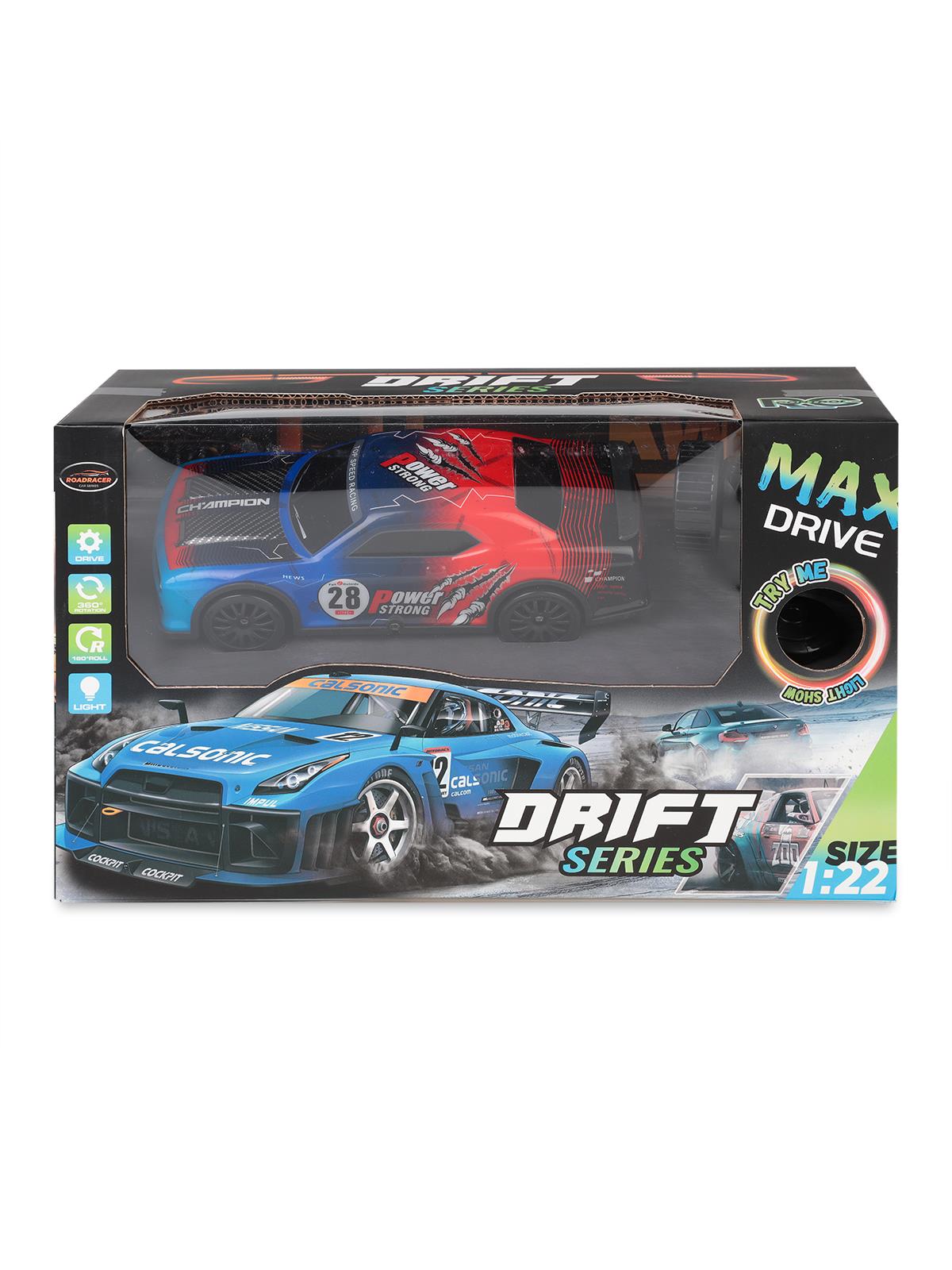Can Oyuncak Şarşlı Drift Araba - Mavi