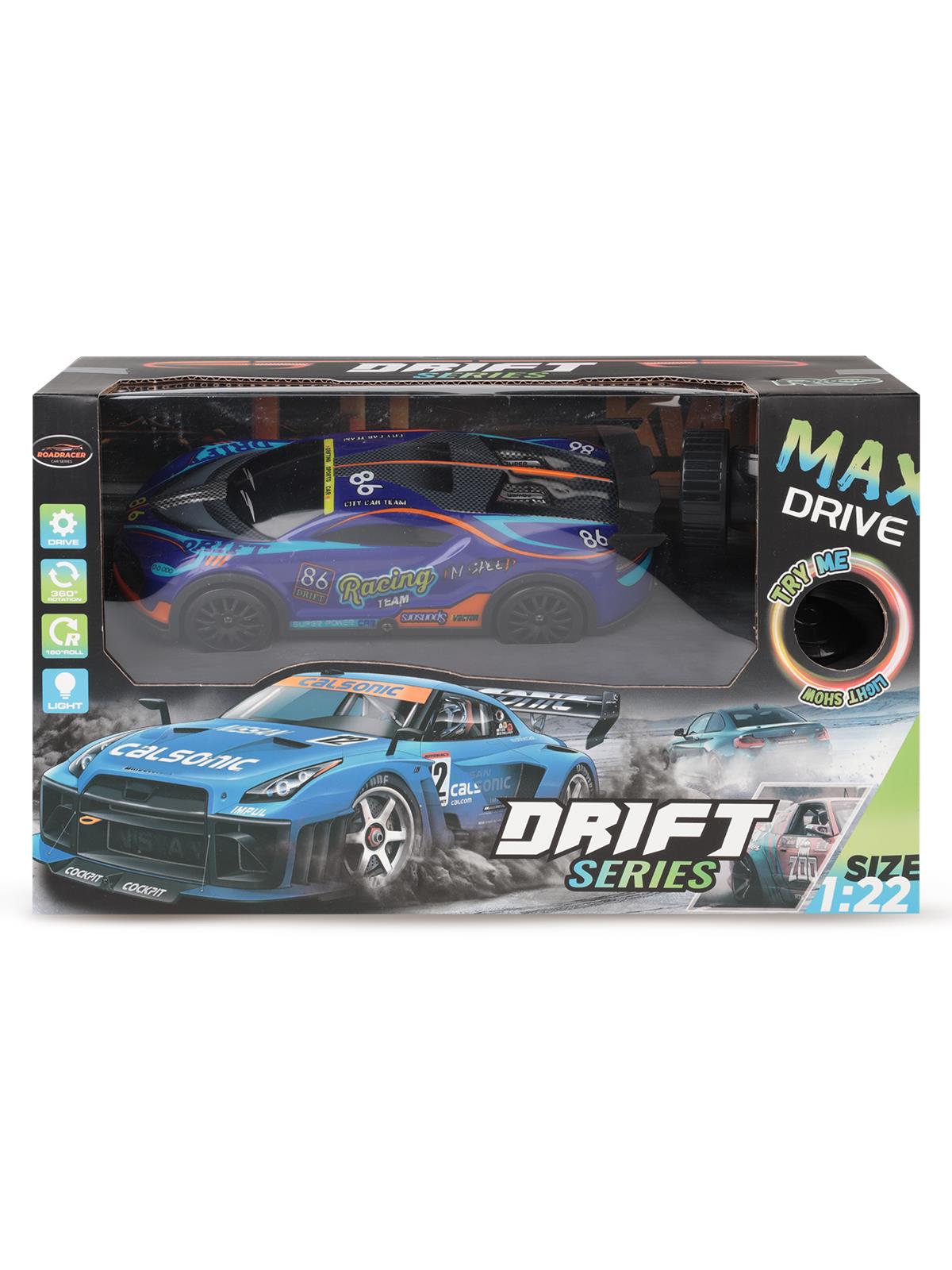 Can Oyuncak Şarşlı Drift Araba - Lacivert