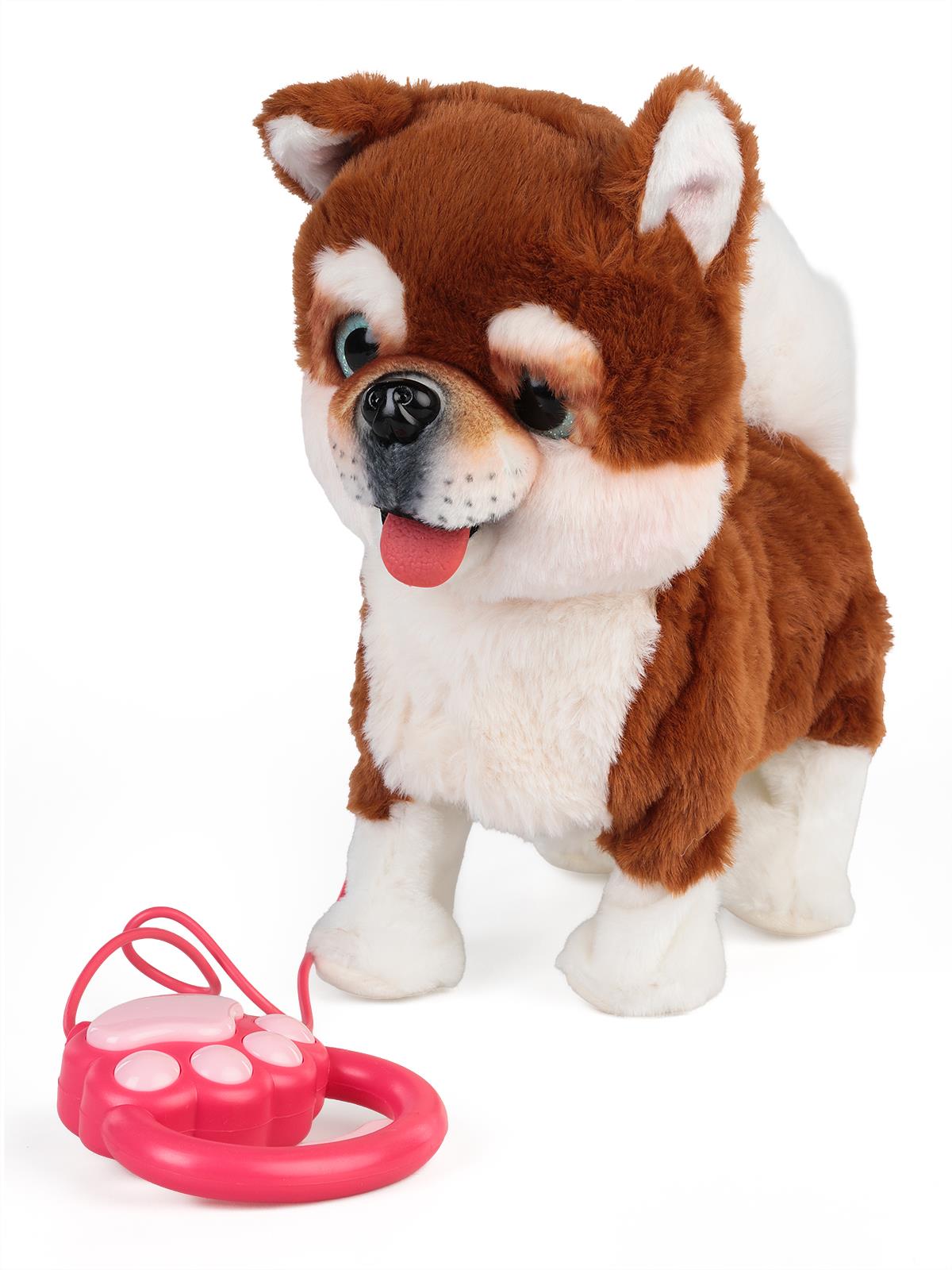 Can Oyuncak Kumandalı Kopek Sesli - Kahverengi