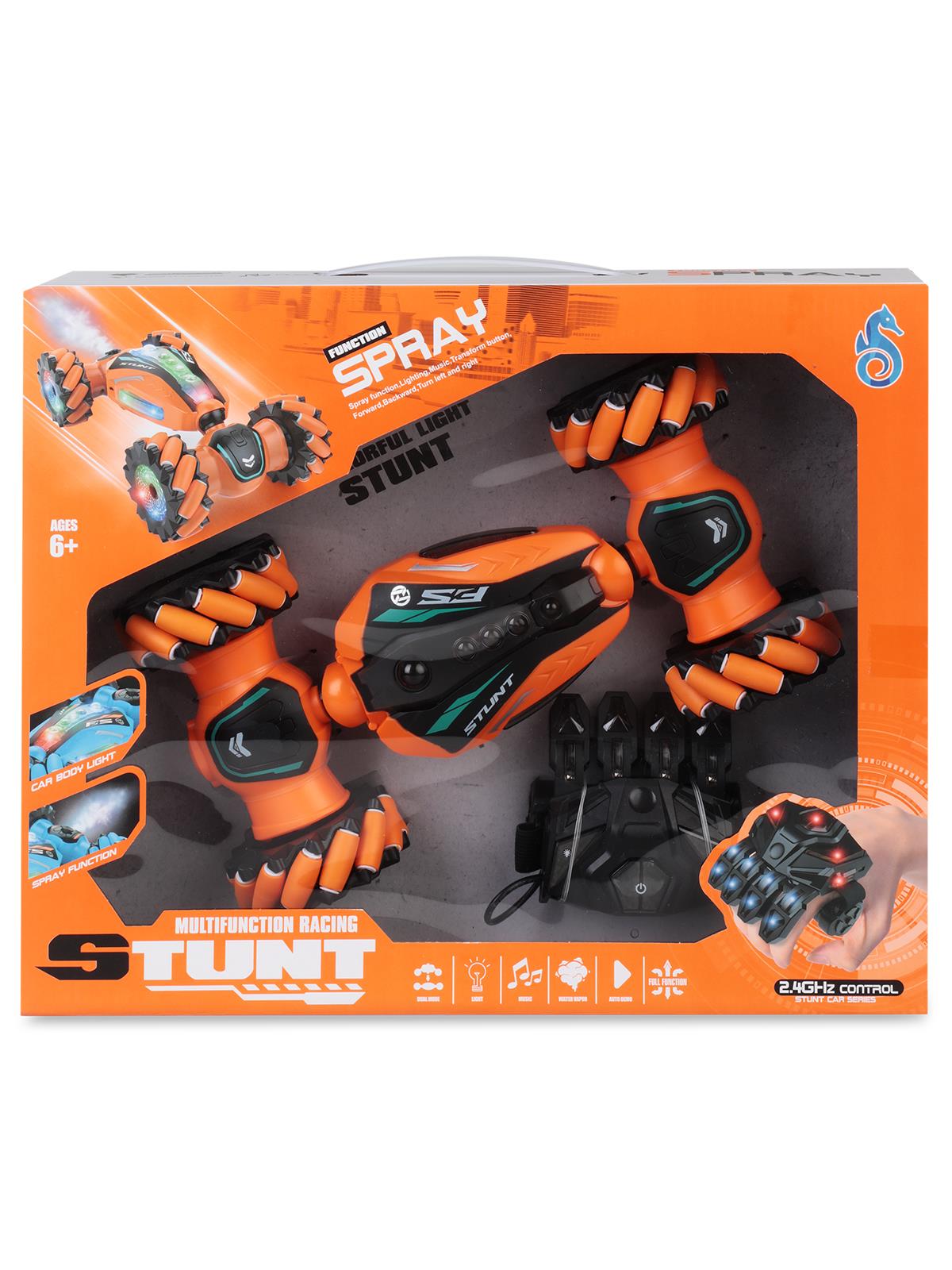 Can Oyuncak Uzaktan Kumandalı Şarjlı Bilek Kontrol Araba - Turuncu