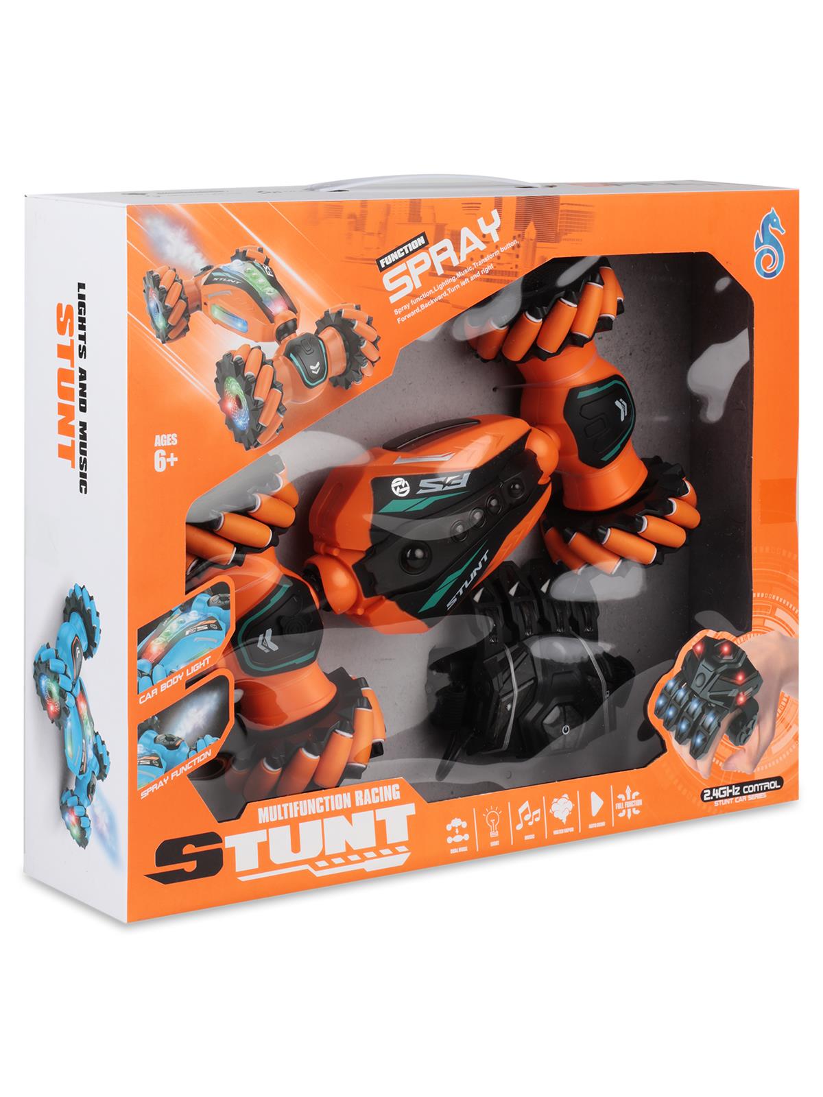 Can Oyuncak Uzaktan Kumandalı Şarjlı Bilek Kontrol Araba - Turuncu