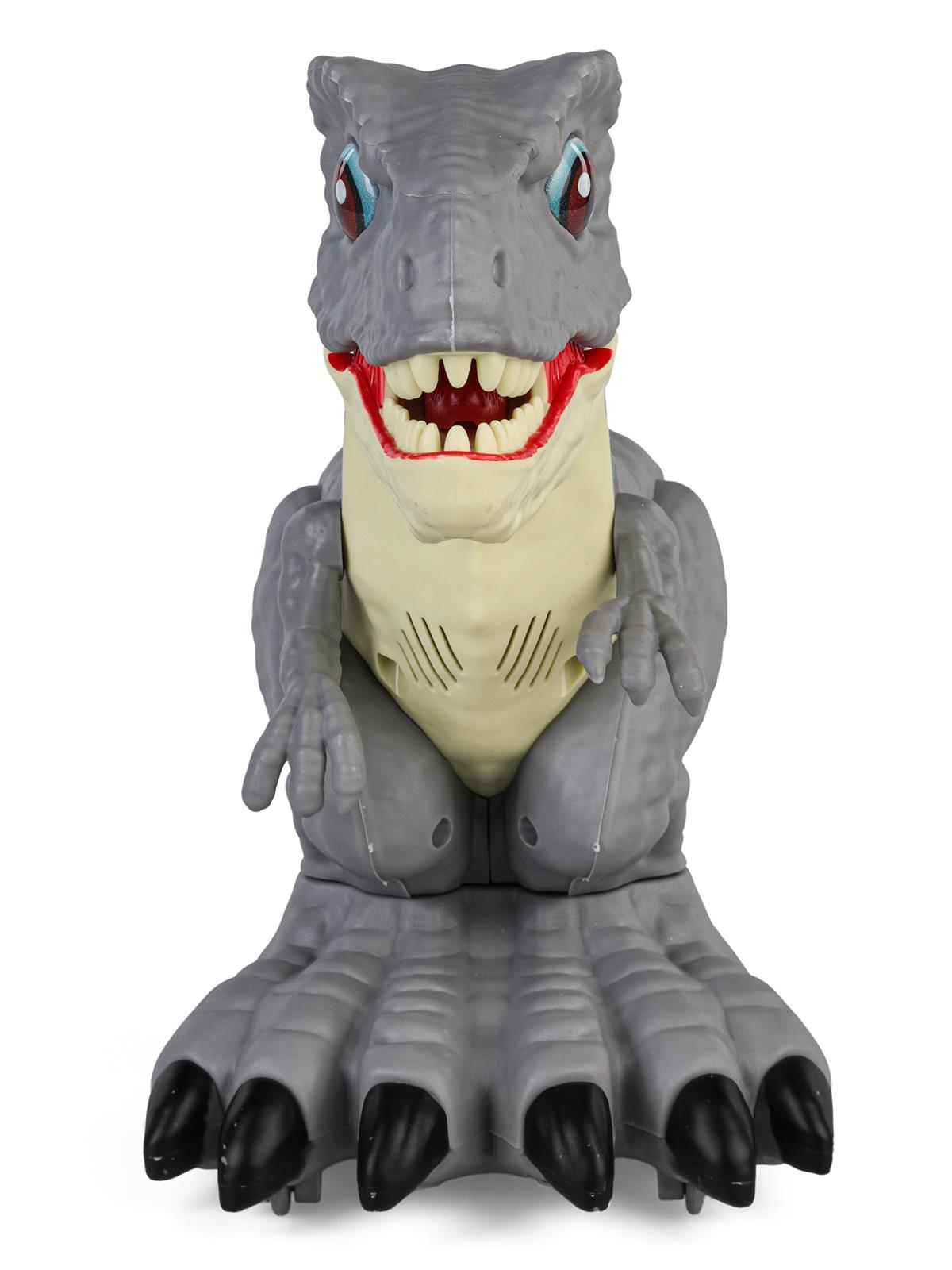 Can Oyuncak Uzaktan Kumandalı Şarjlı Dinazor - Gri