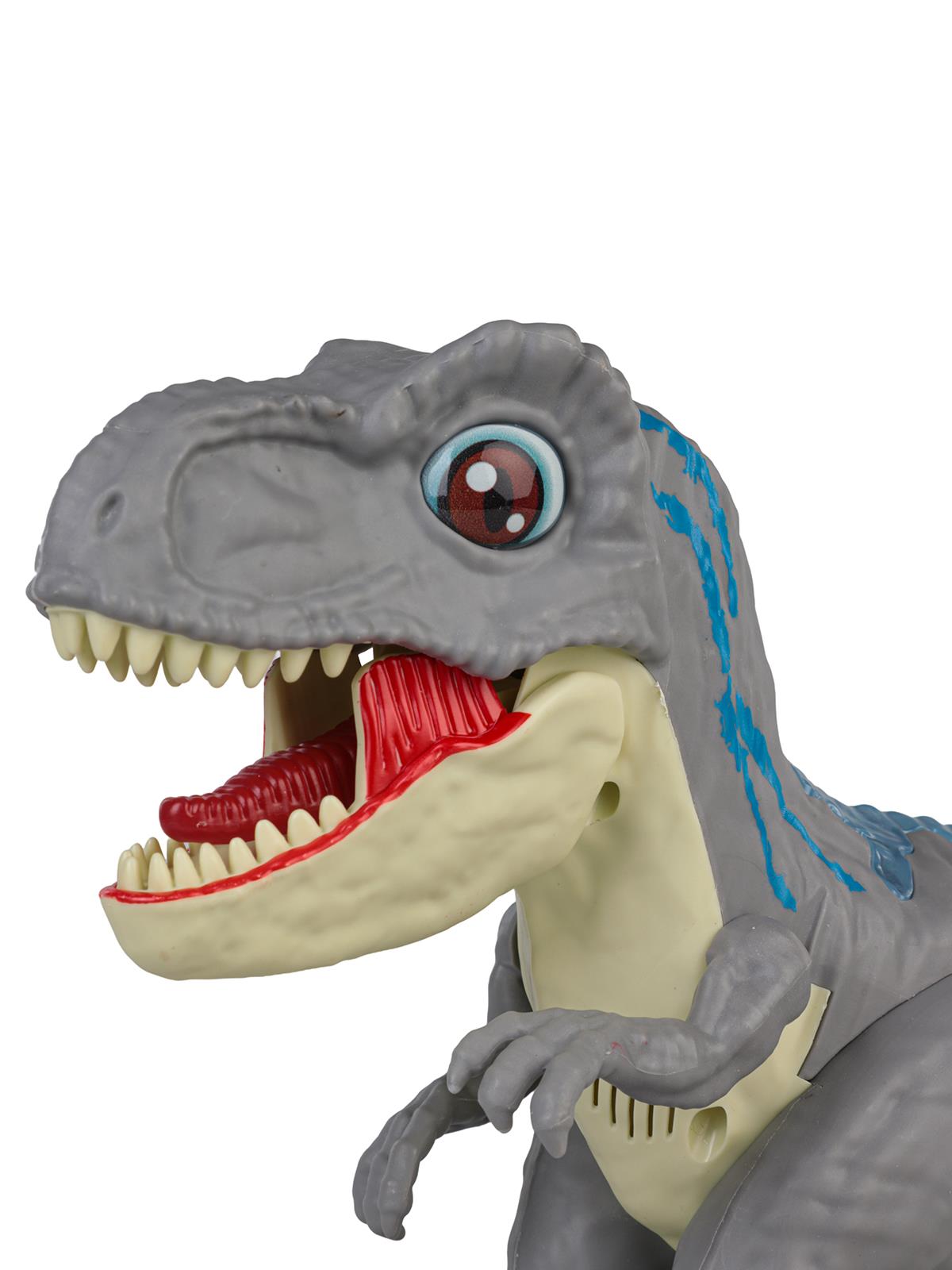 Can Oyuncak Uzaktan Kumandalı Şarjlı Dinazor - Gri