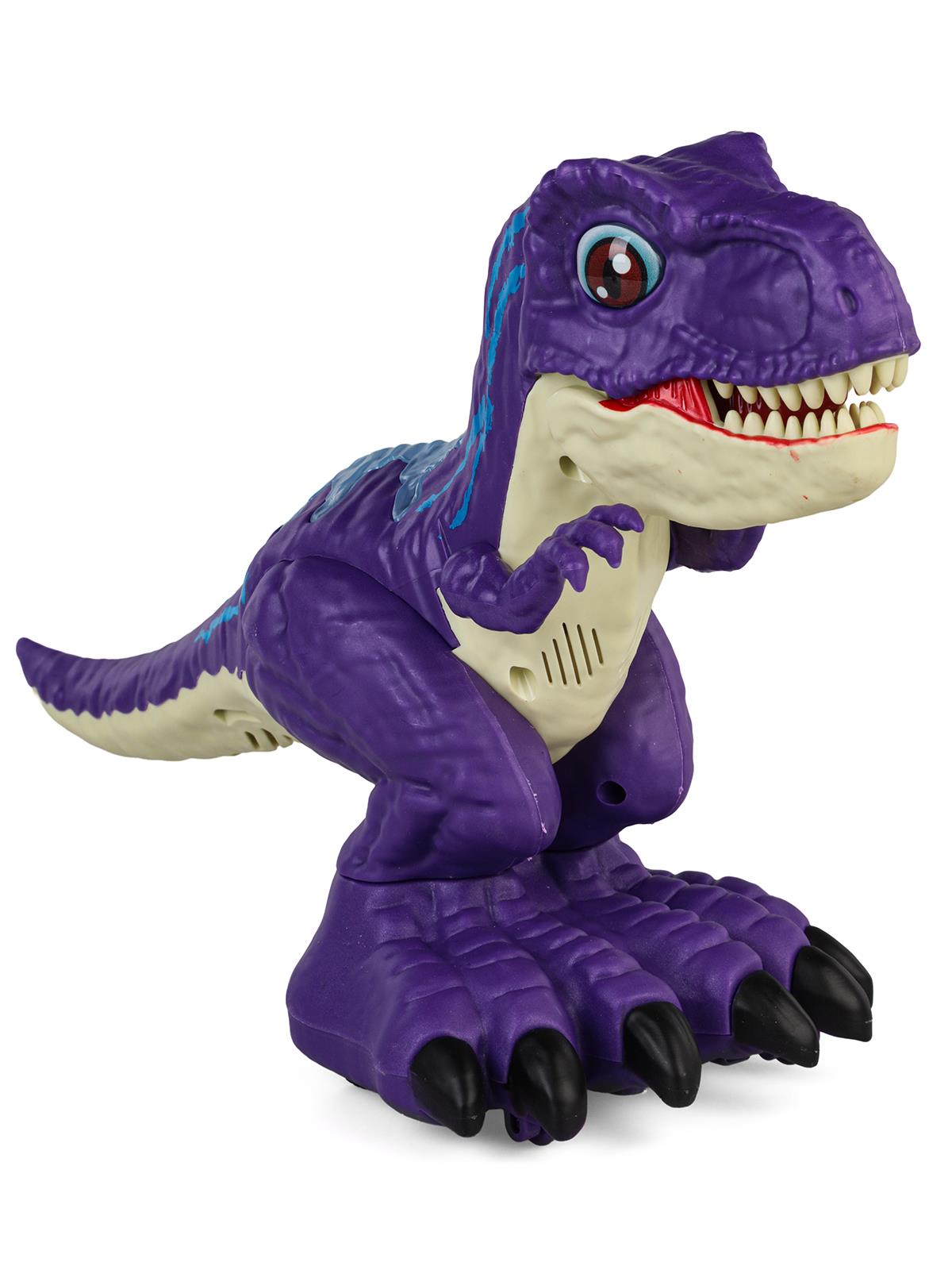 Can Oyuncak Uzaktan Kumandalı Şarjlı Dinazor - Lila