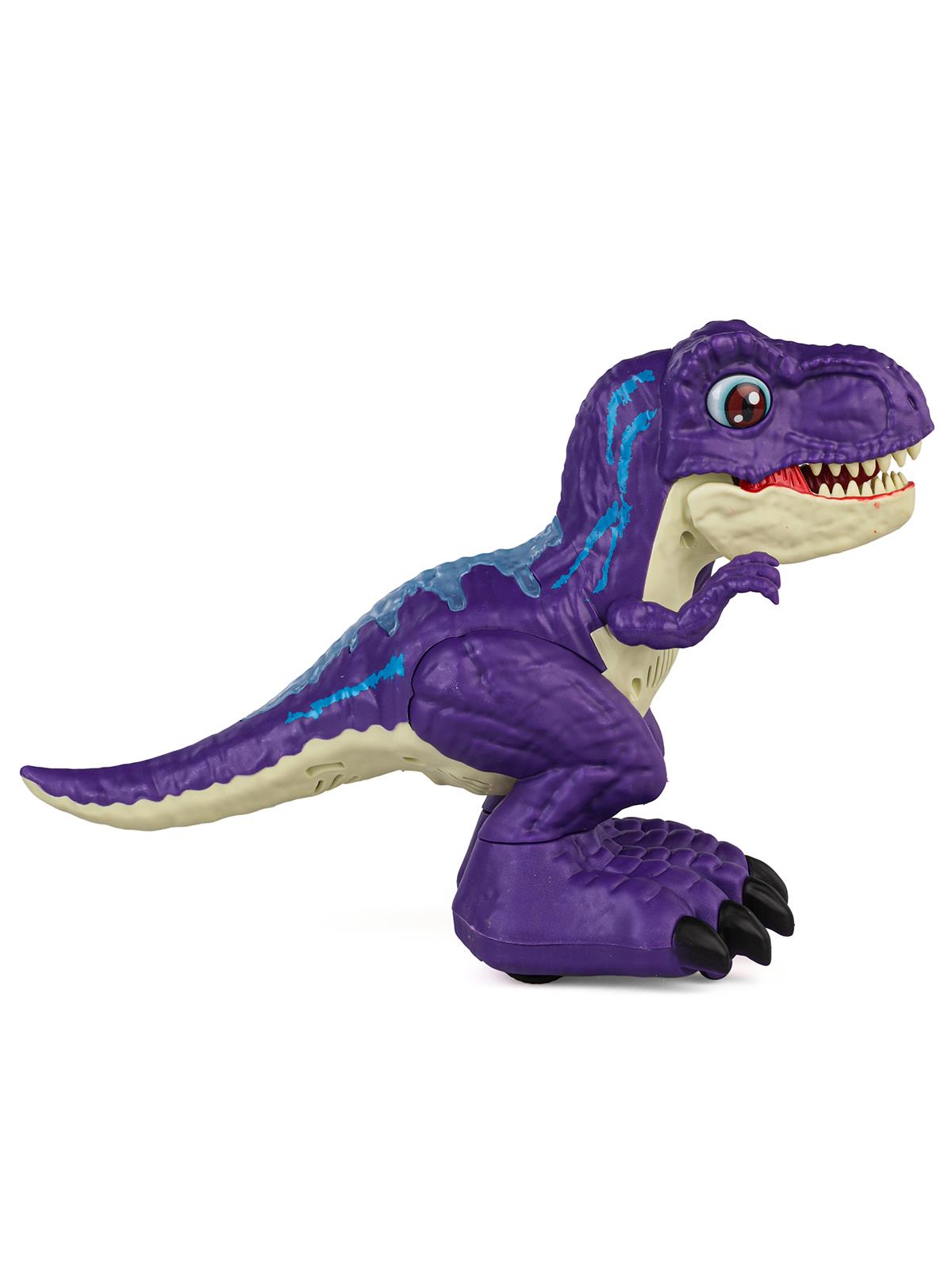 Can Oyuncak Uzaktan Kumandalı Şarjlı Dinazor - Lila
