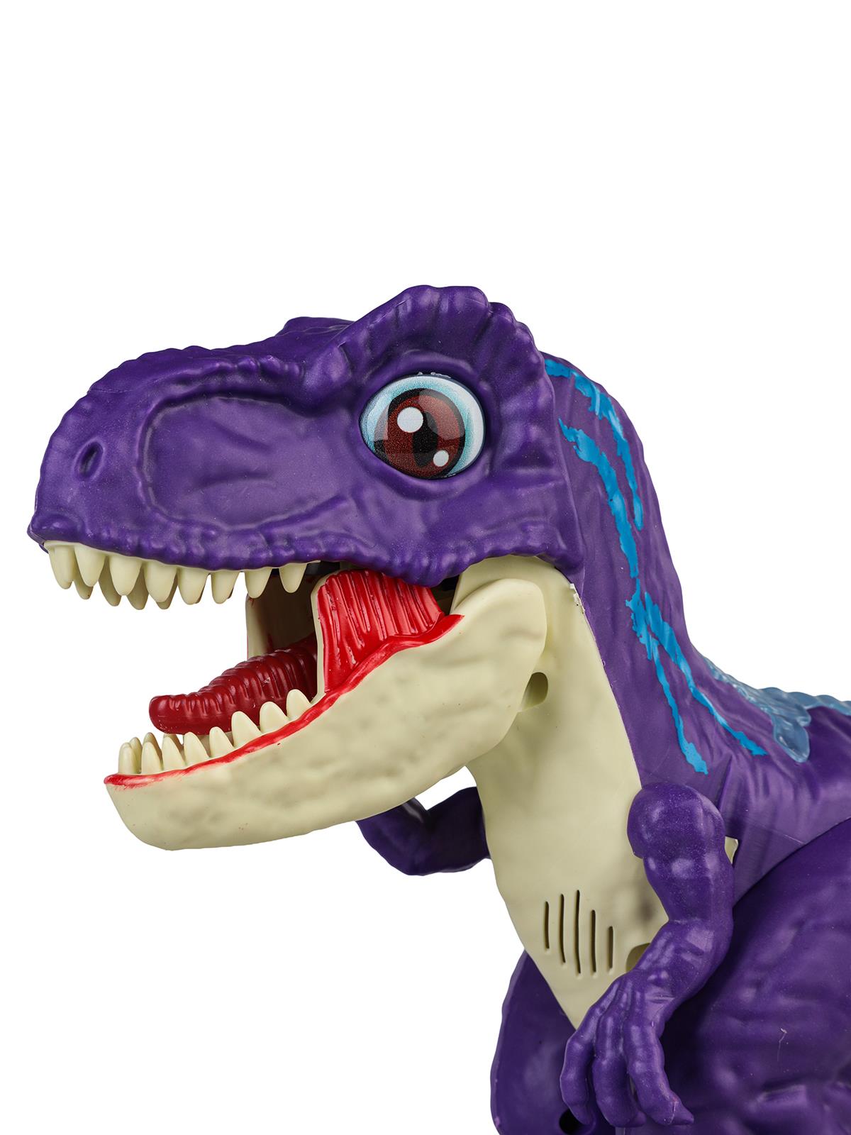 Can Oyuncak Uzaktan Kumandalı Şarjlı Dinazor - Lila