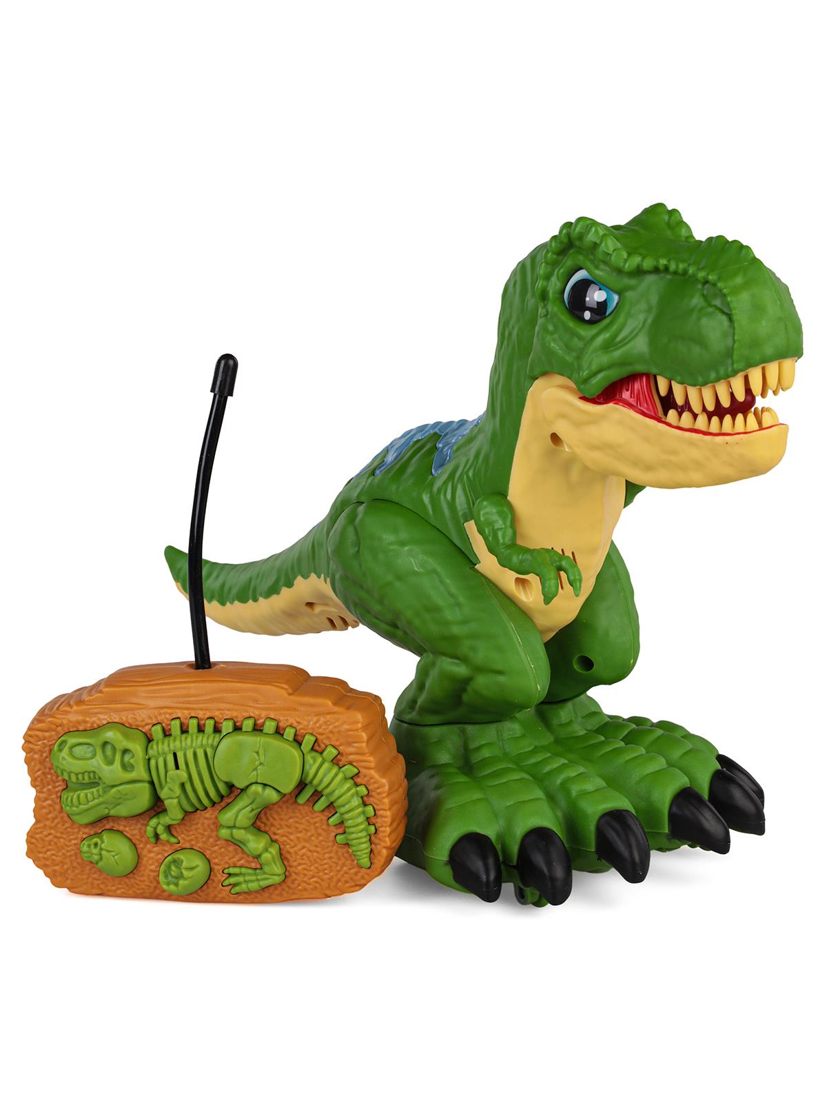 Can Oyuncak Uzaktan Kumandalı Şarjlı Dinazor - Yeşil