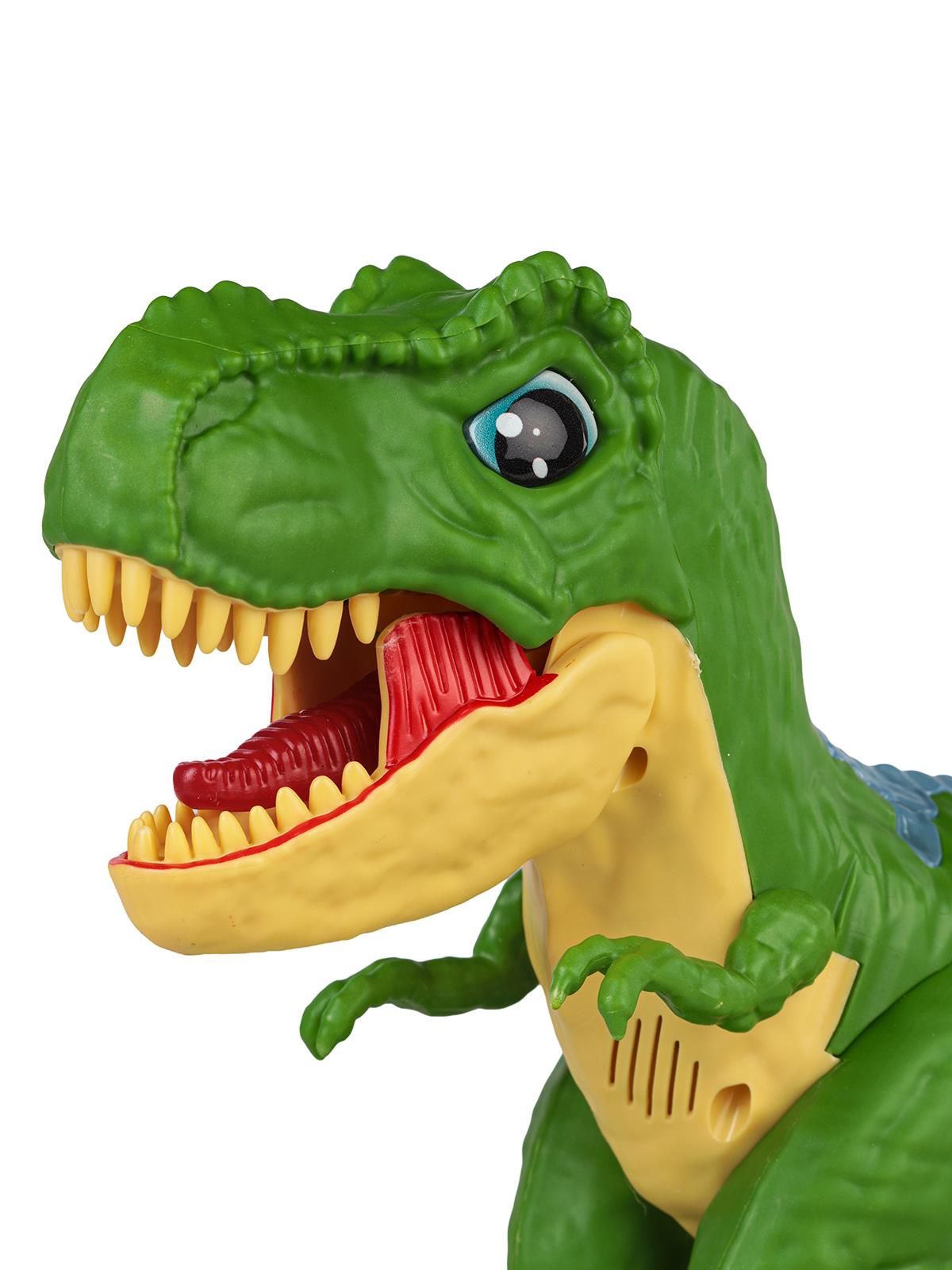 Can Oyuncak Uzaktan Kumandalı Şarjlı Dinazor - Yeşil