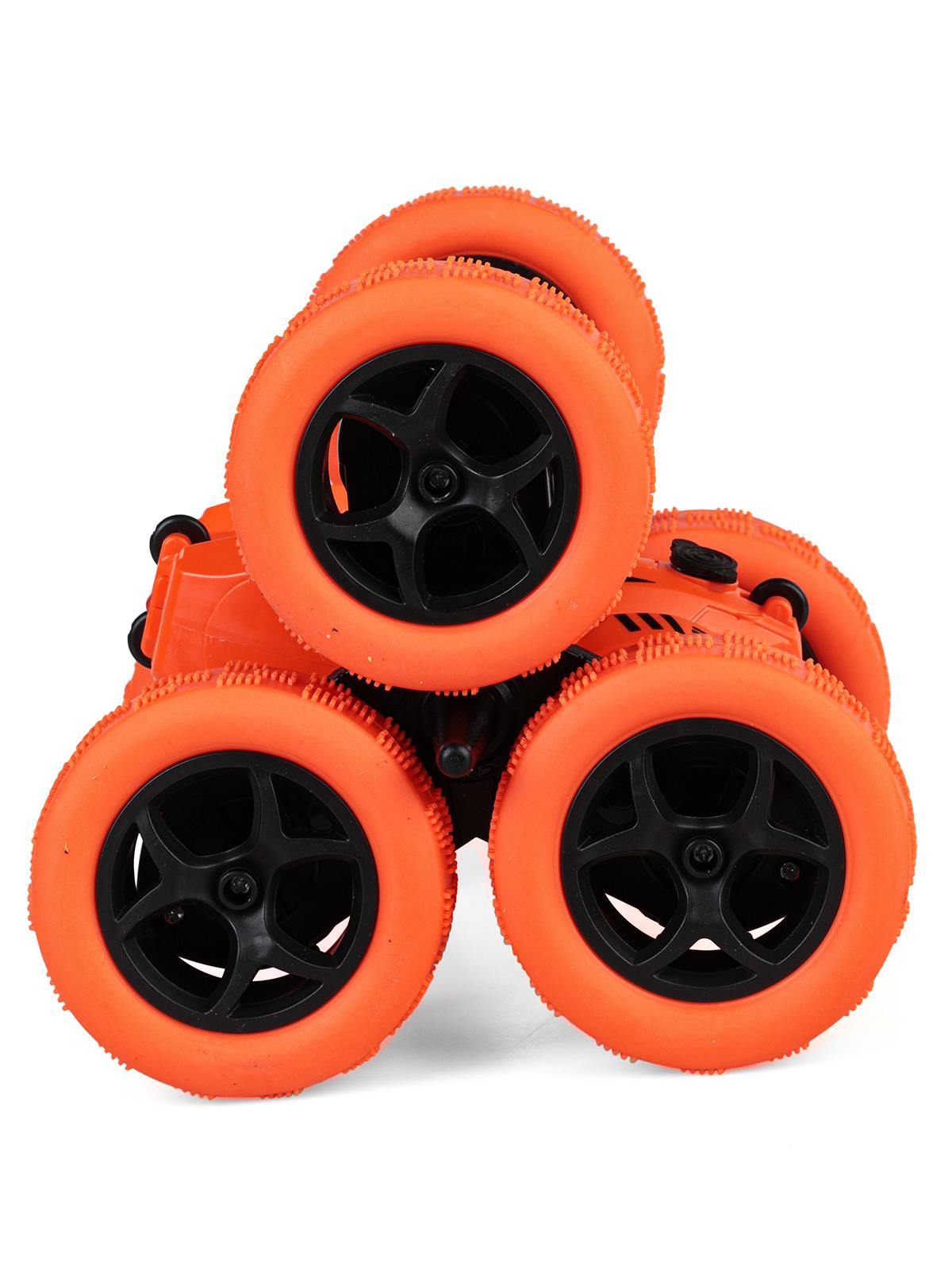 Can Oyuncak Uzaktan Kumandalı Şarjlı 6 Teker Araba - Turuncu