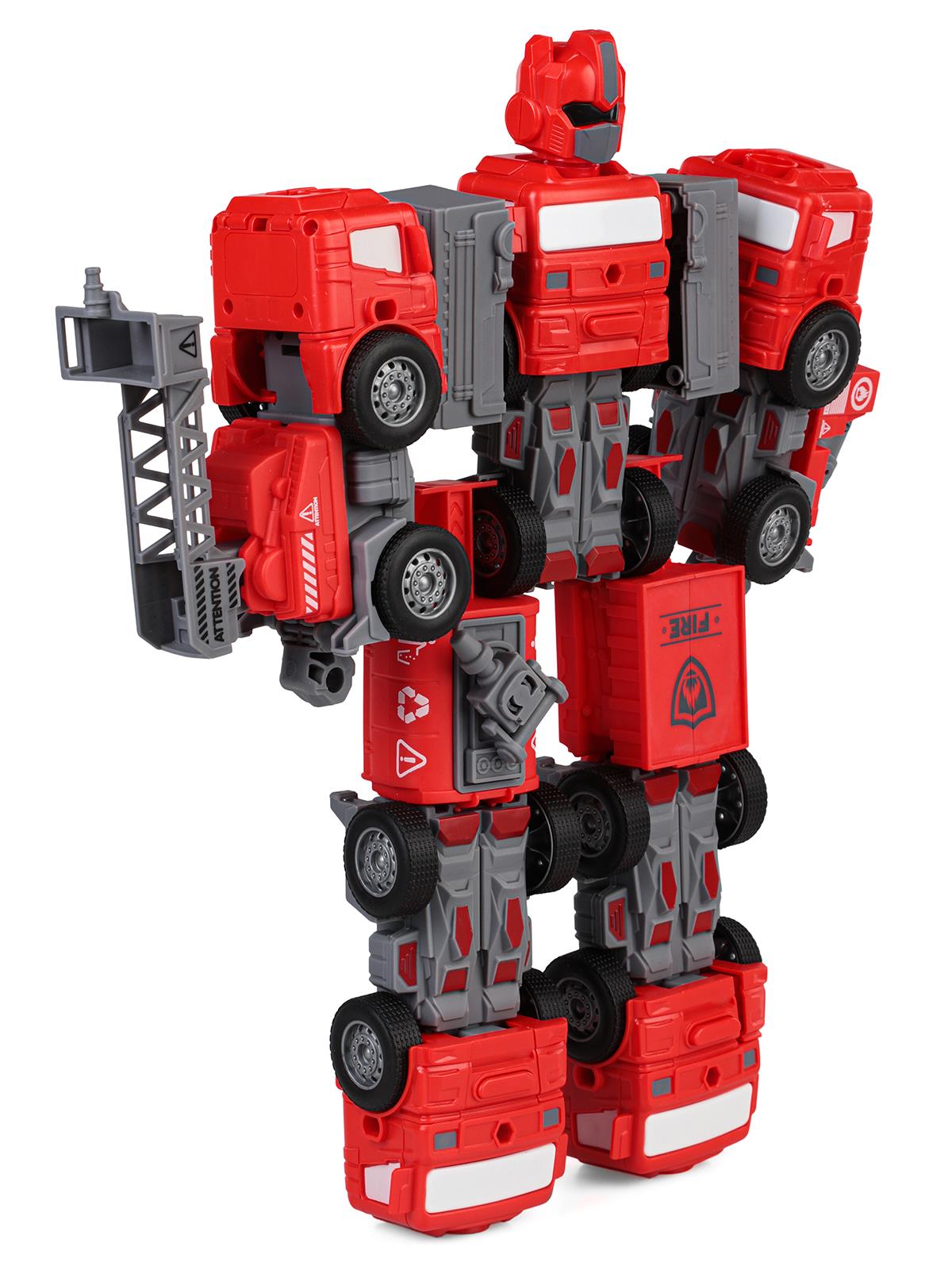 Can Oyuncak Ufo Transformers - Kırmızı