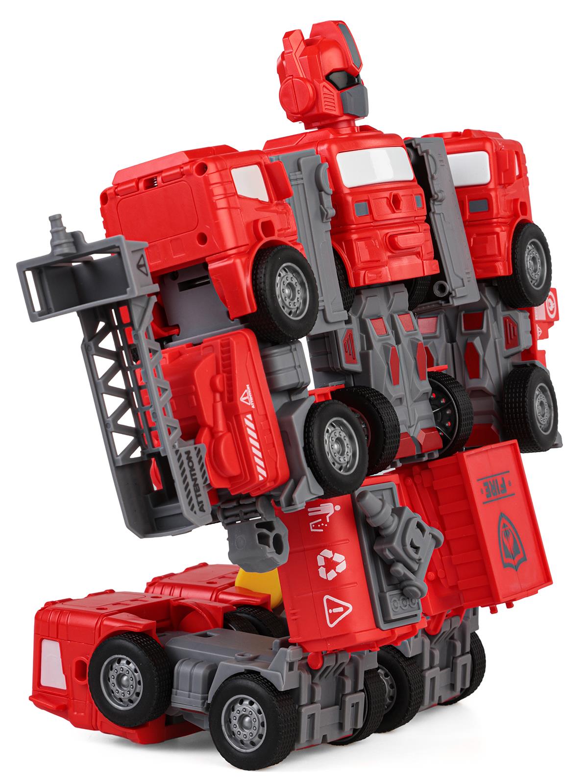 Can Oyuncak Ufo Transformers - Kırmızı